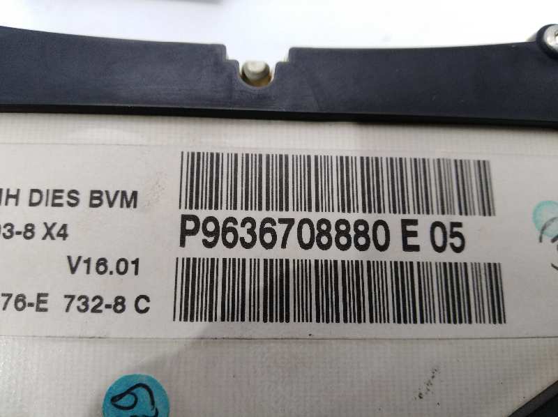 MITSUBISHI 307 1 generation (2001-2008) Spidometras (Prietaisų skydelis) 9636708880,9636708880,9636708880 19272149