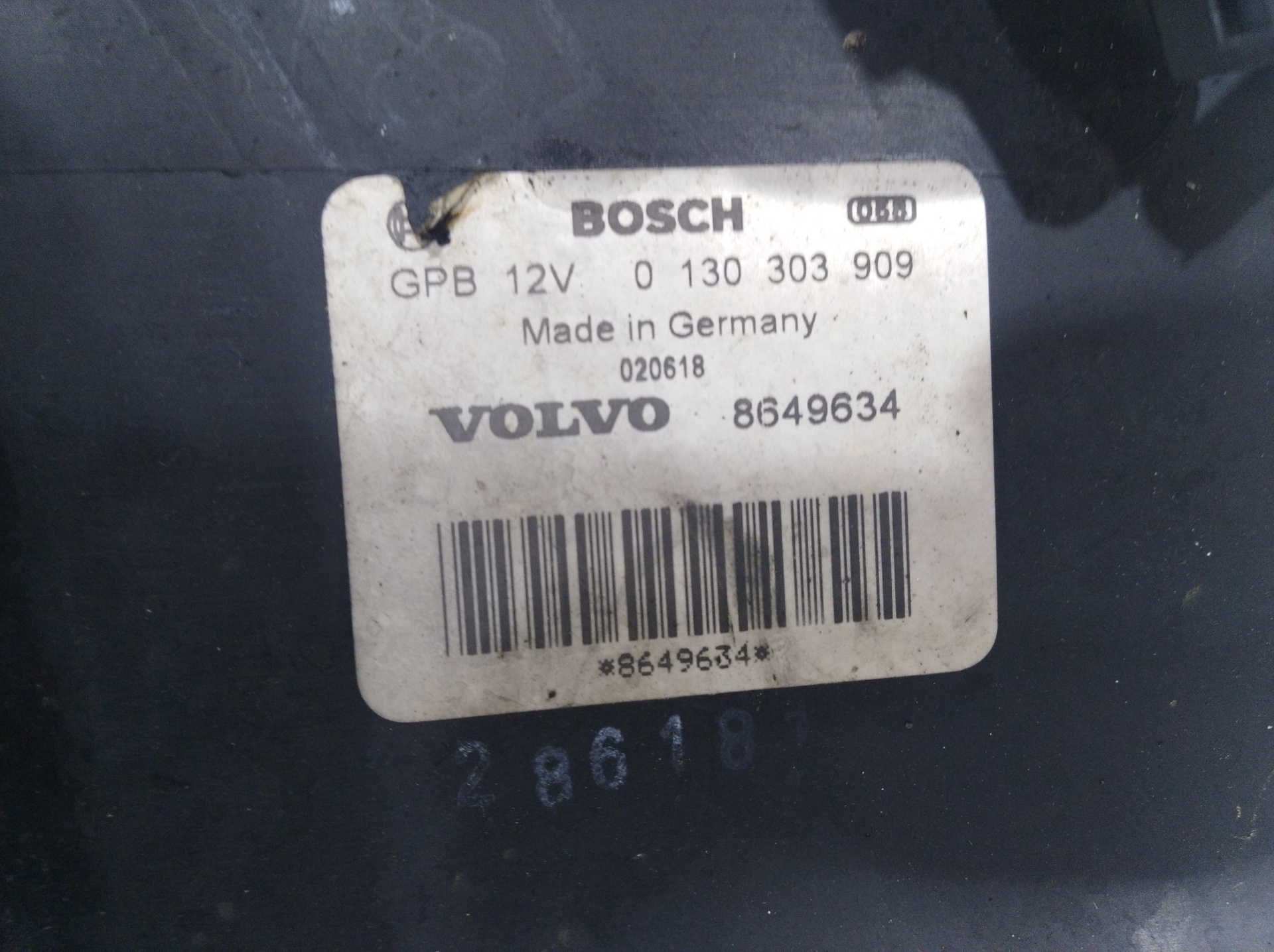 VOLVO S80 1 generation (1998-2006) Ventilateur diffuseur 8649634, 8649634, 8649634 24666256