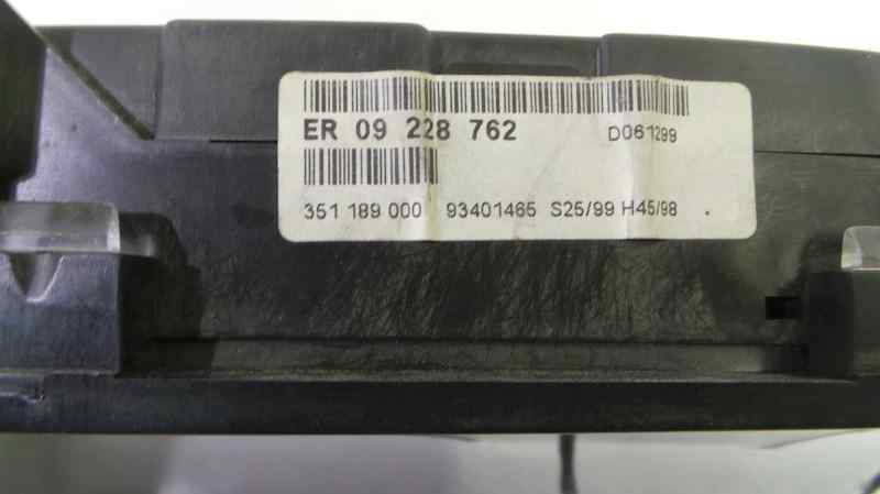 OPEL Corsa B (1993-2000) Speedometer ER09228762 19132062