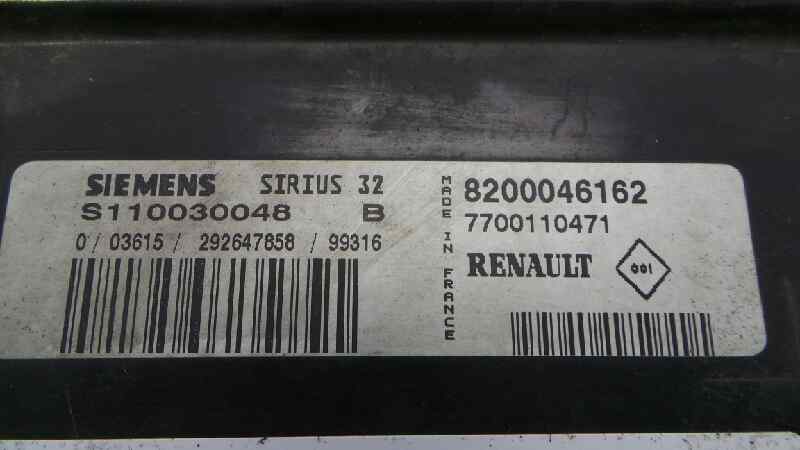 CITROËN Laguna 1 generation (1993-2001) Unitate de control motor 7700110471,7700110471,7700110471 19233159