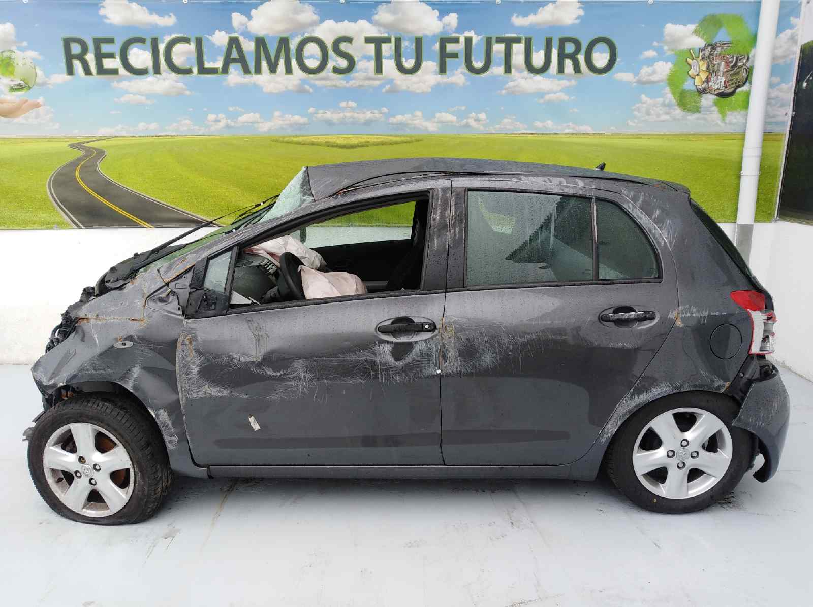 TOYOTA Yaris 2 generation (2005-2012) Oikean etuoven ikkunan kytkin 857100D100, 857100D100, 857100D100 19228502