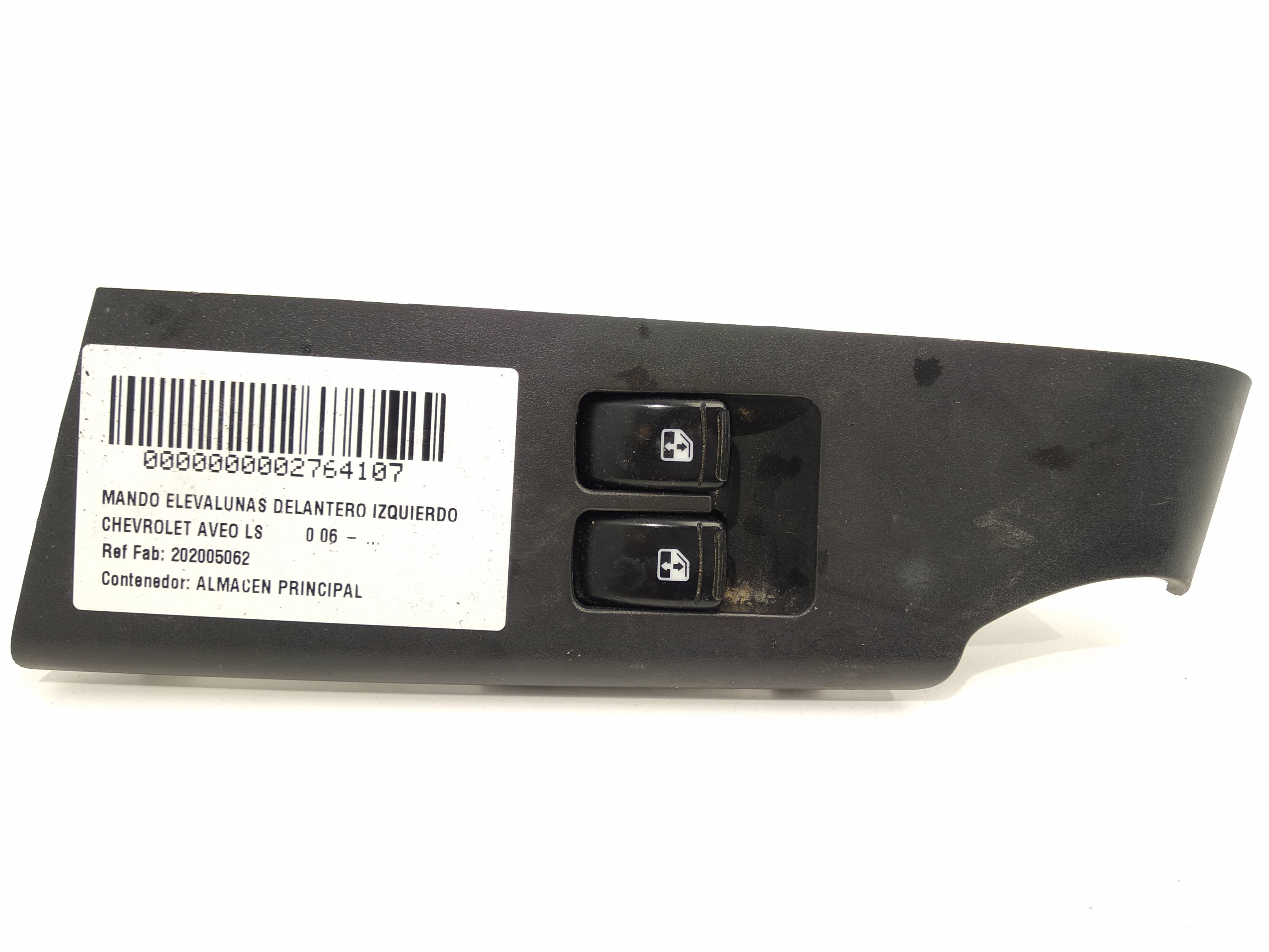 CHEVROLET Aveo T200 (2003-2012) Front Left Door Window Switch 202005062,202005062,202005062 19268245