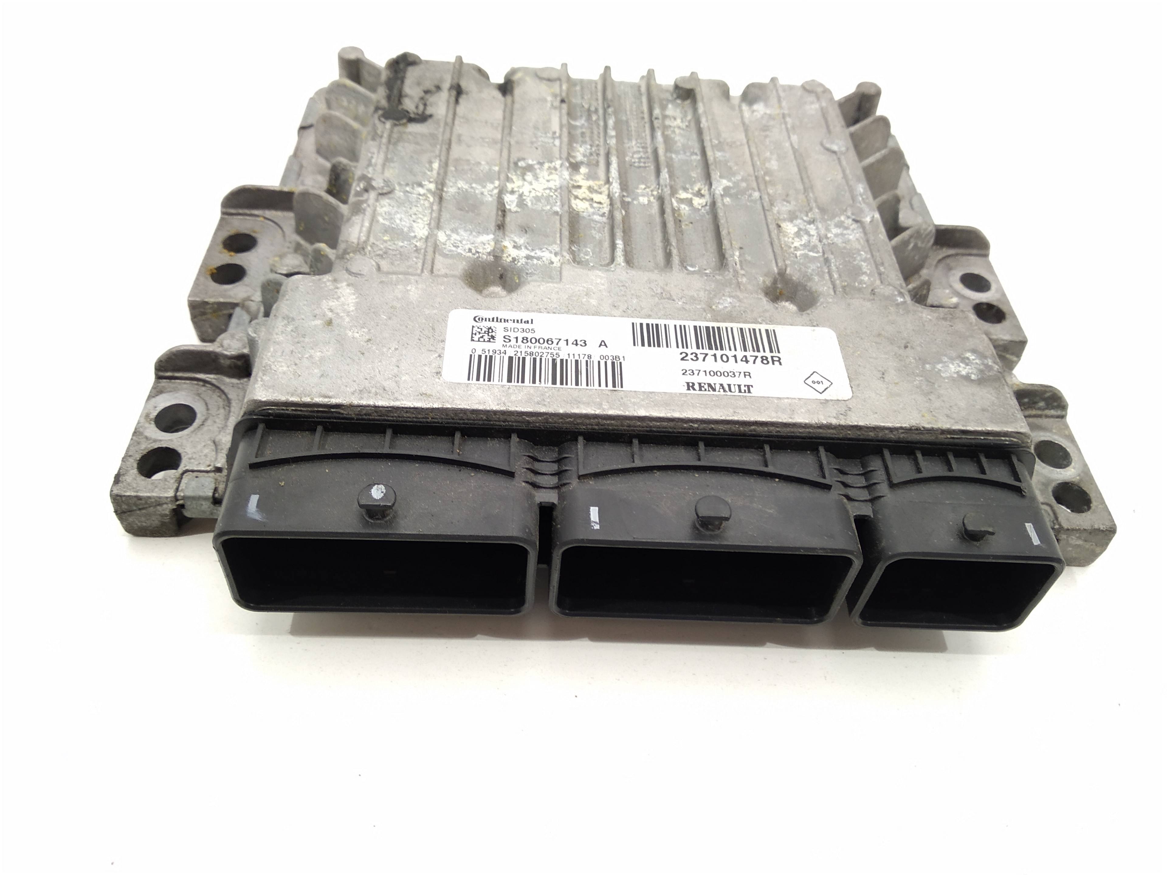 RENAULT Scenic 3 generation (2009-2015) Engine Control Unit ECU 237101478R, 237101478R, 237101478R 19301393