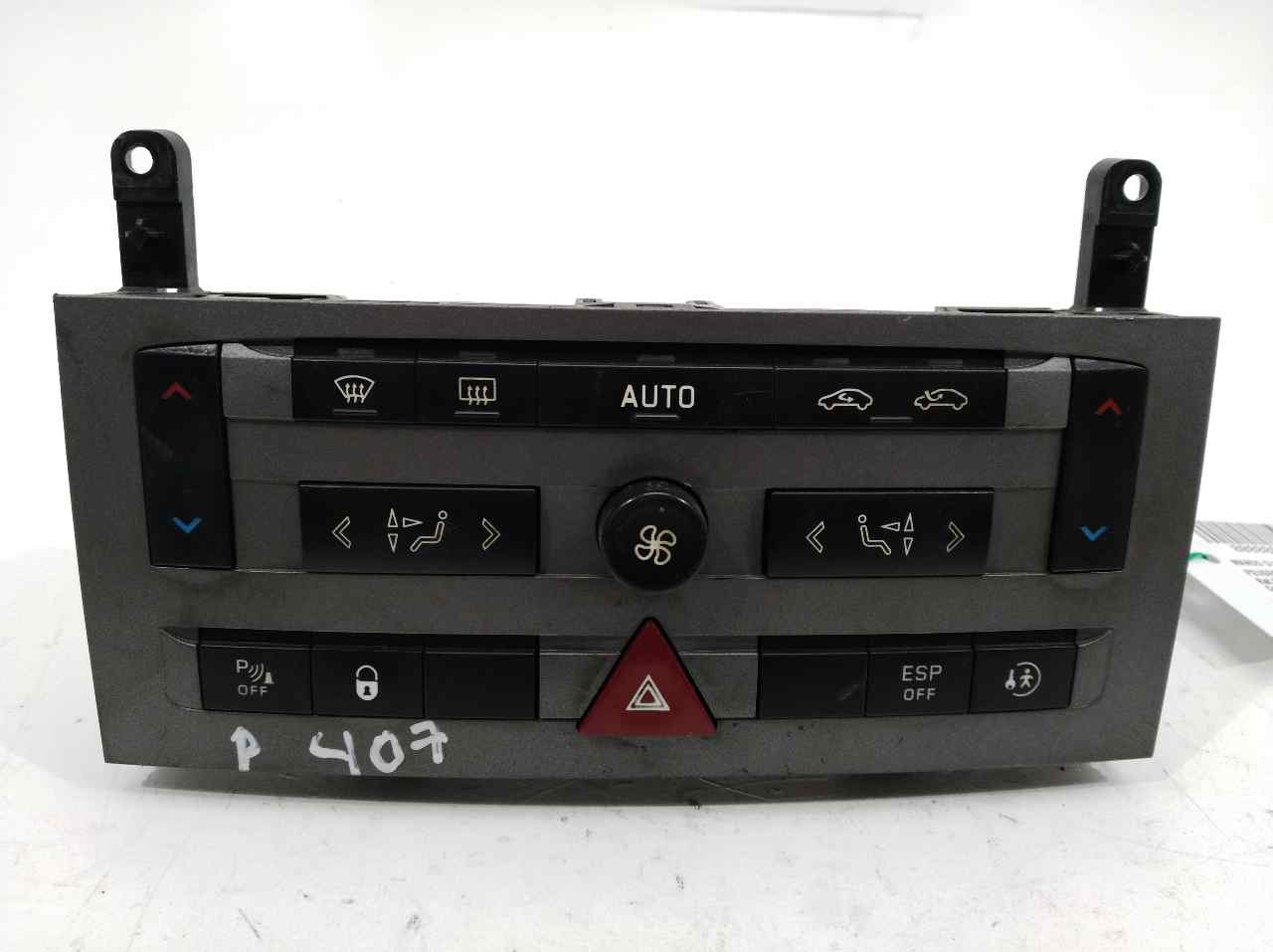 PEUGEOT 407 1 generation (2004-2010) Climate  Control Unit 96573322YW02,96573322YW02,96573322YW02 24513720