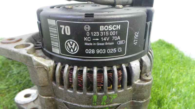 VOLKSWAGEN Golf 3 generation (1991-1998) Alternator 0123315001,0123315001,0123315001 19036109