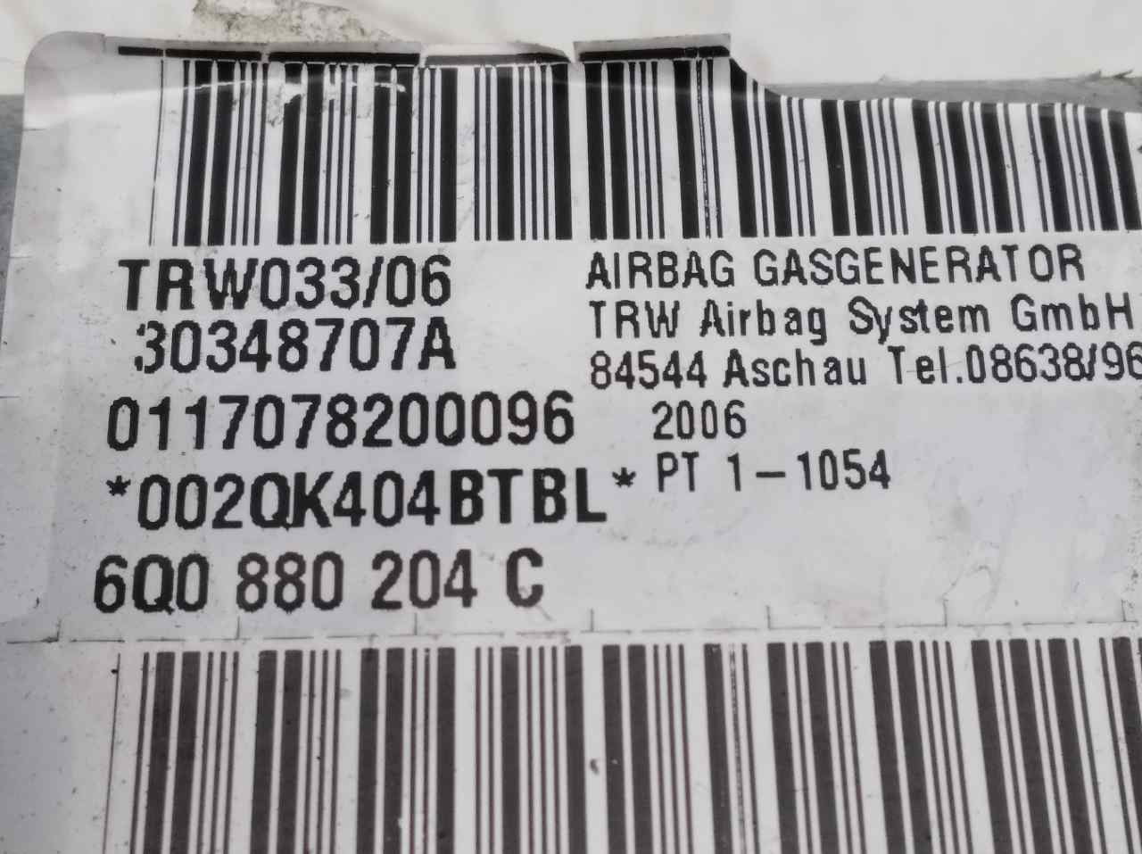 VOLKSWAGEN Polo 4 generation (2001-2009) Egyéb alkatrész 6Q0880204C, 6Q0880204C, 6Q0880204C 24513267