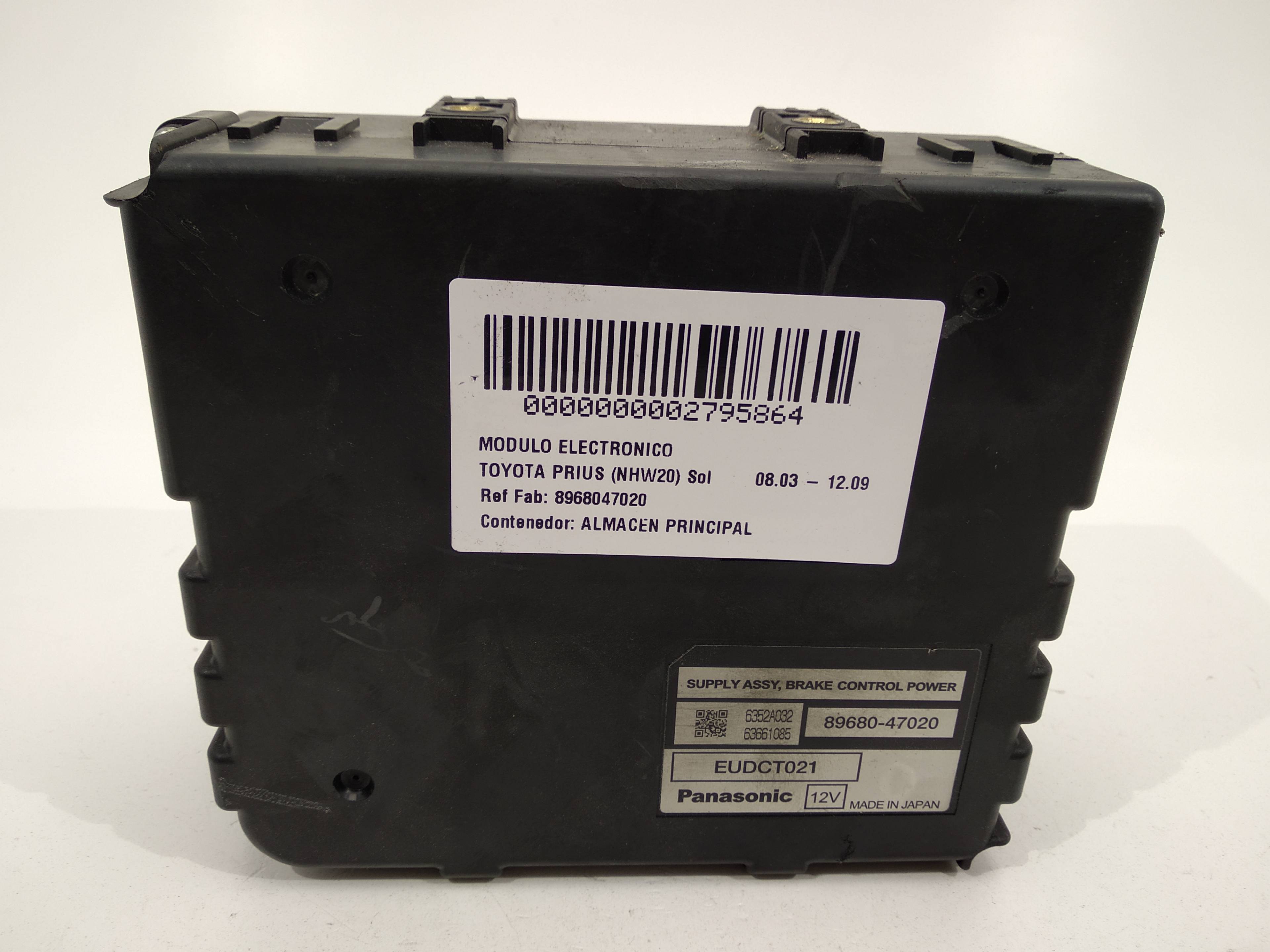 OPEL Prius 2 generation (XW20) (2003-2011) Other Control Units 8968047020, 8968047020, 8968047020 19298837