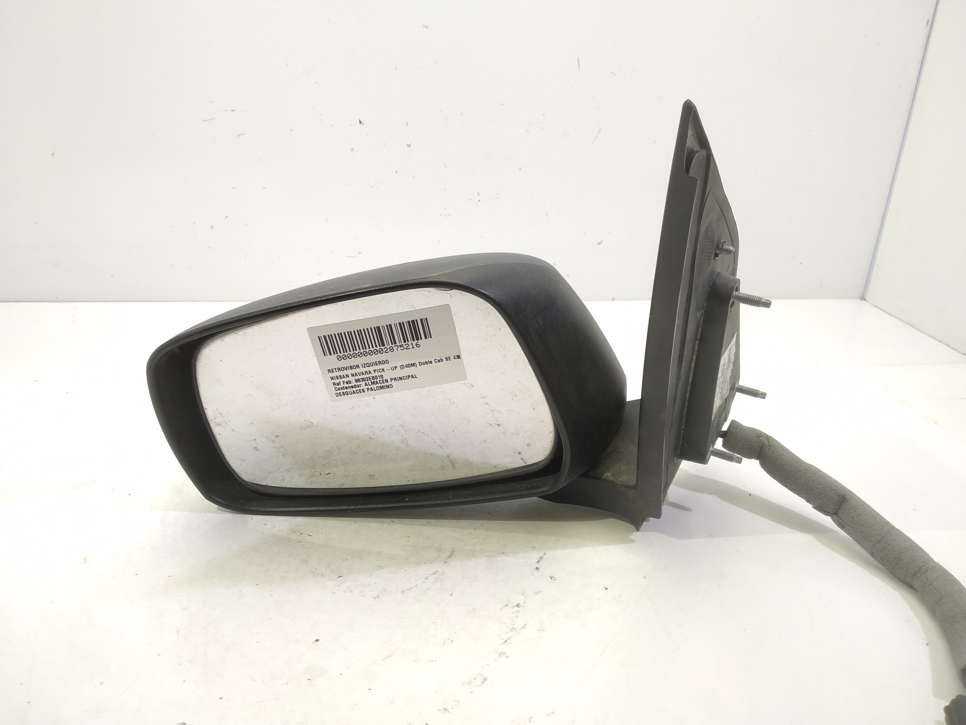 NISSAN NP300 1 generation (2008-2015) Left Side Wing Mirror 96302EB010 25305114