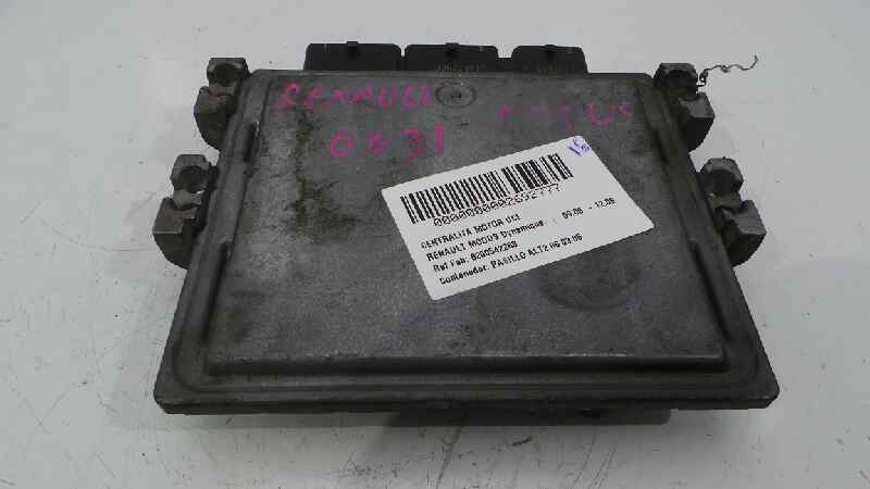 RENAULT Modus 1 generation (2004-2012) Engine Control Unit ECU 8200542288, 8200542288 19177056