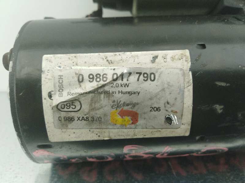 FIAT Stilo 1 generation (2001-2010) Starter Motor 0986017790,0986017790,0986017790 19203826