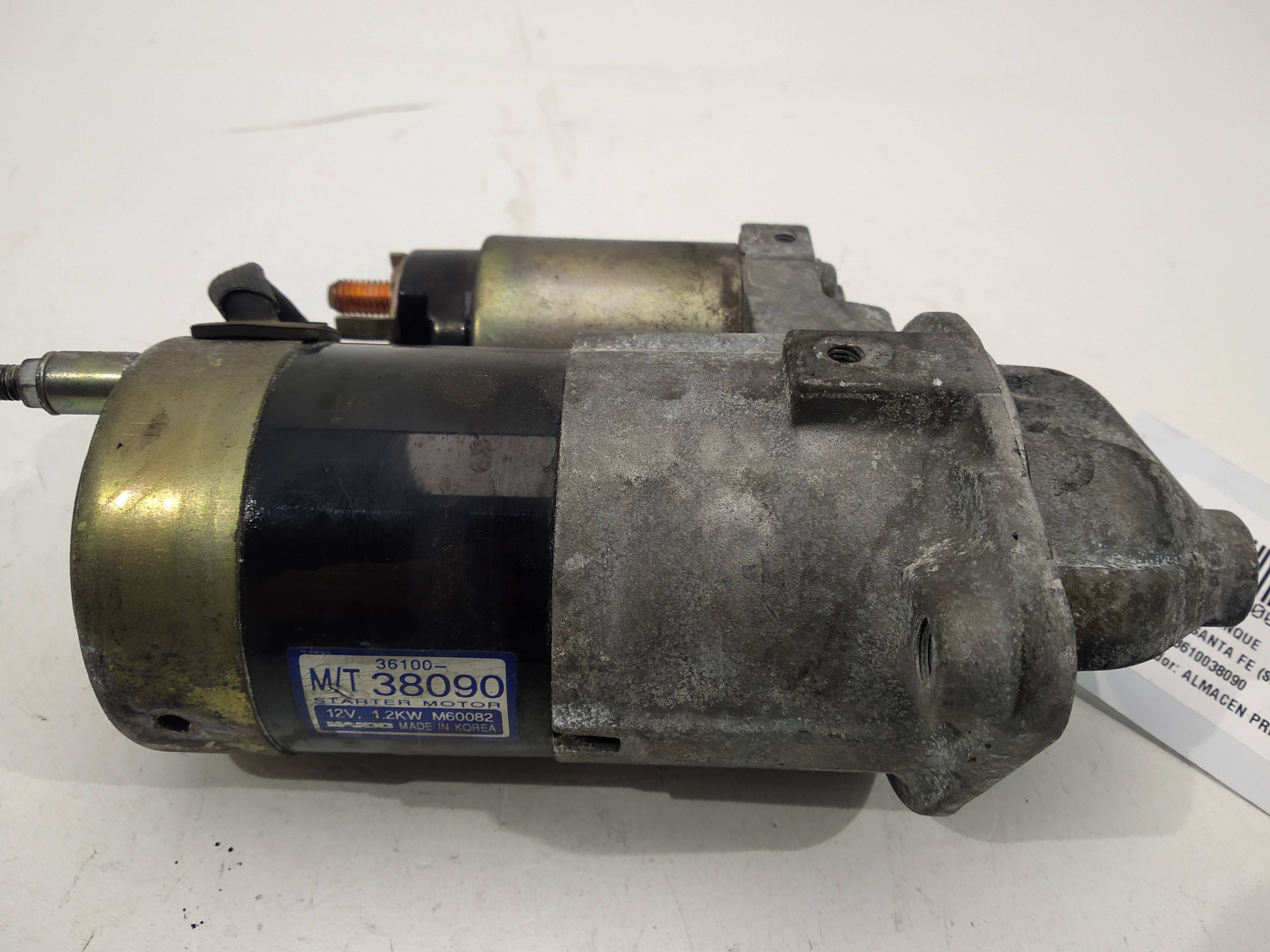 HYUNDAI Santa Fe SM (2000-2013) Starter Motor 3610038090, 3610038090 19308535