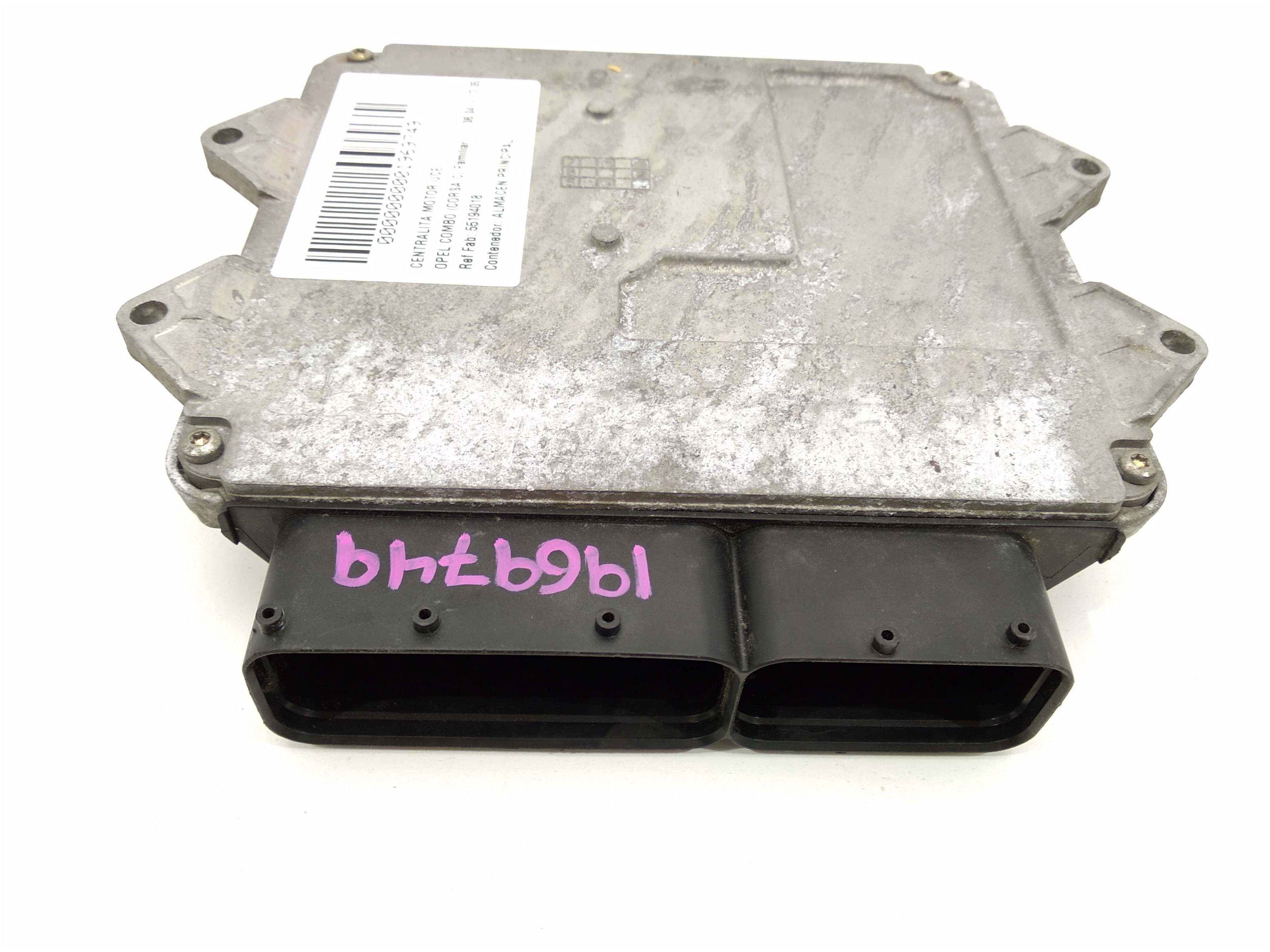 OPEL Combo C (2001-2011) Engine Control Unit ECU 55194018, 55194018, 55194018 19106068