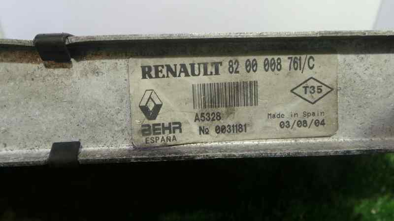 RENAULT Laguna 2 generation (2001-2007) Radiateur de refroidisseur intermédiaire 8200008761C 19091184