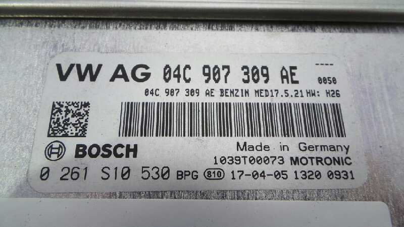 SEAT Alhambra 2 generation (2010-2021) Moottorin ohjausyksikkö ECU 04C907309AE,04C907309AE 19286886