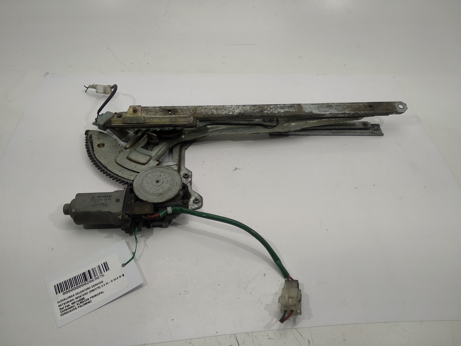 MITSUBISHI Pajero 3 generation (1999-2006) Front Right Door Window Regulator MR144596, MR144596, MR144596 24514197