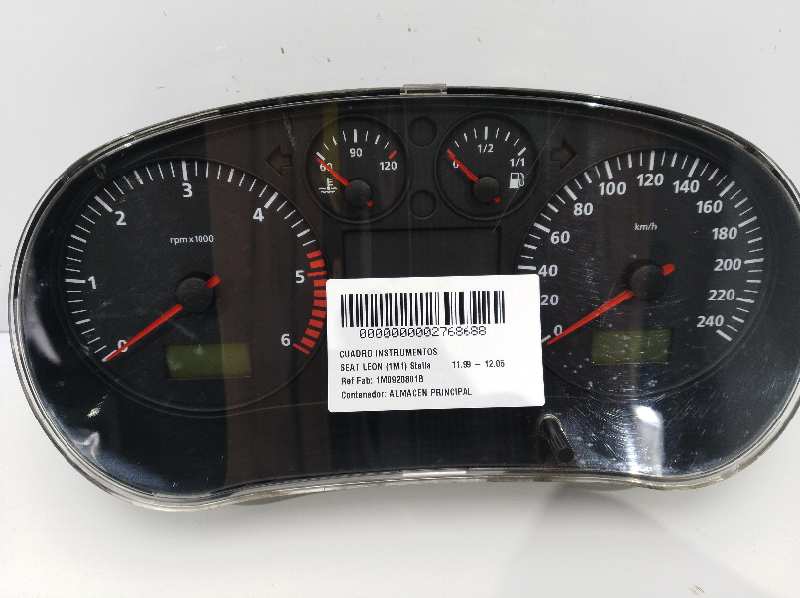 SEAT Leon 1 generation (1999-2005) Speedometer 1M0920801B, 1M0920801B, 1M0920801B 24603386