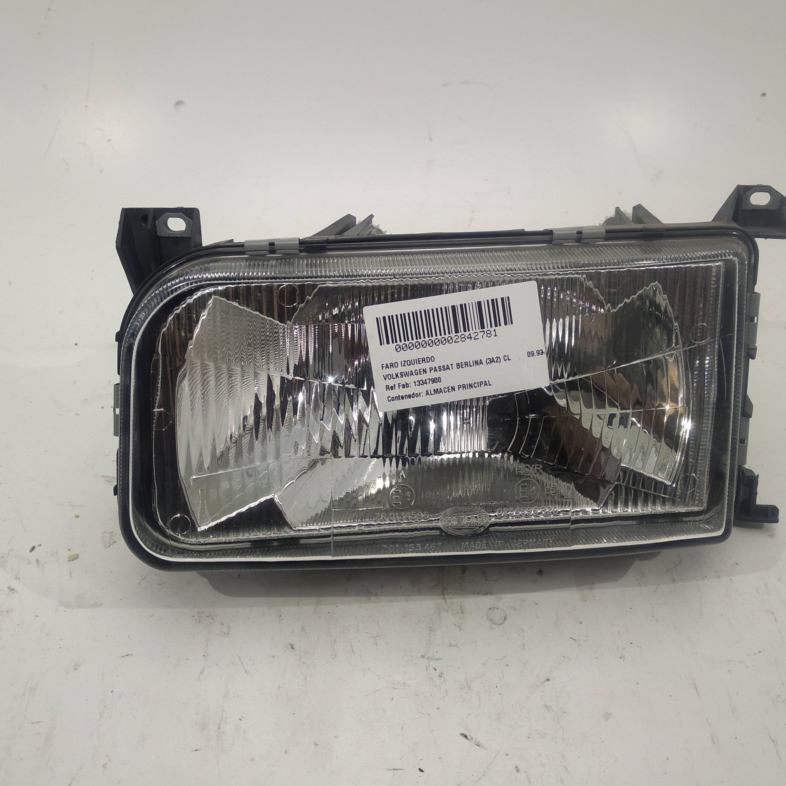 VOLKSWAGEN Passat B3 (1988-1993) Front Left Headlight 13347900,13347900,13347900 19331095