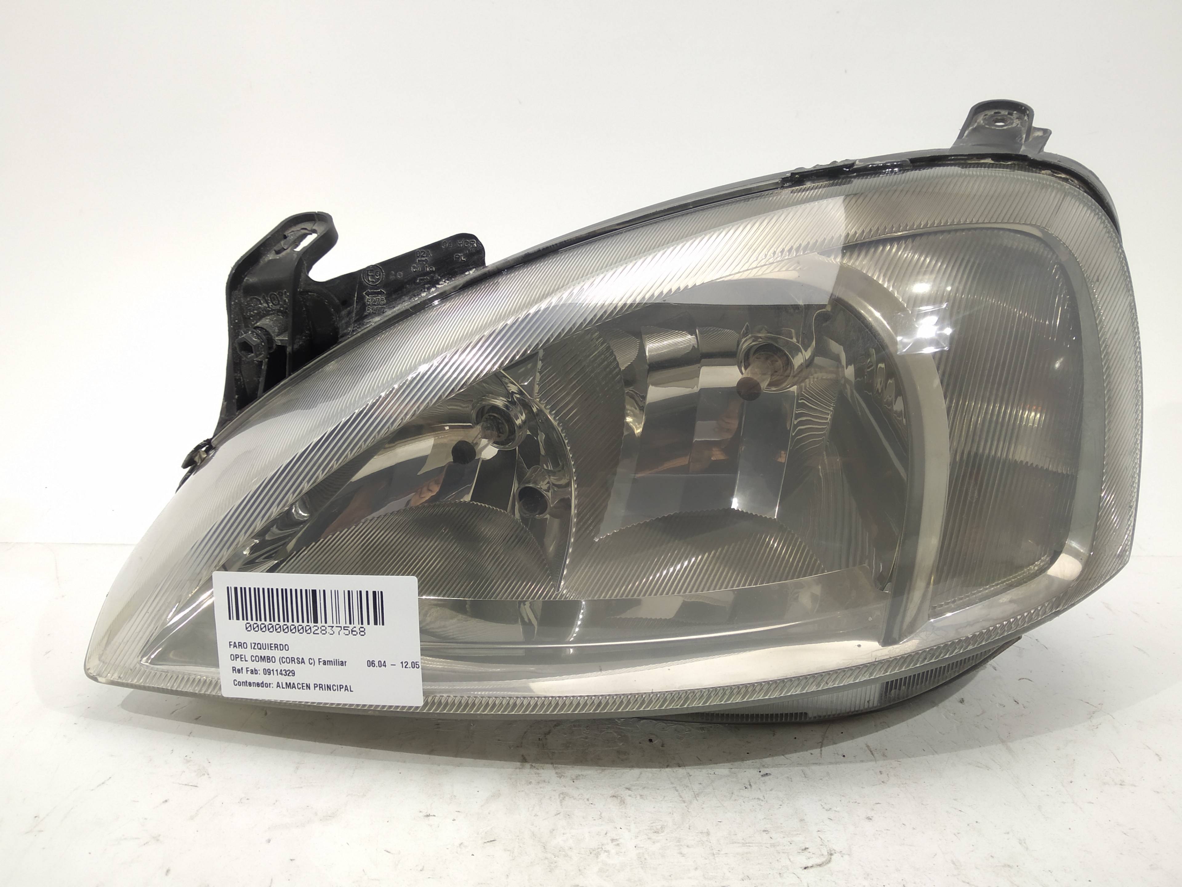 OPEL Combo C (2001-2011) Front Left Headlight 09114329, 09114329, 09114329 19325223