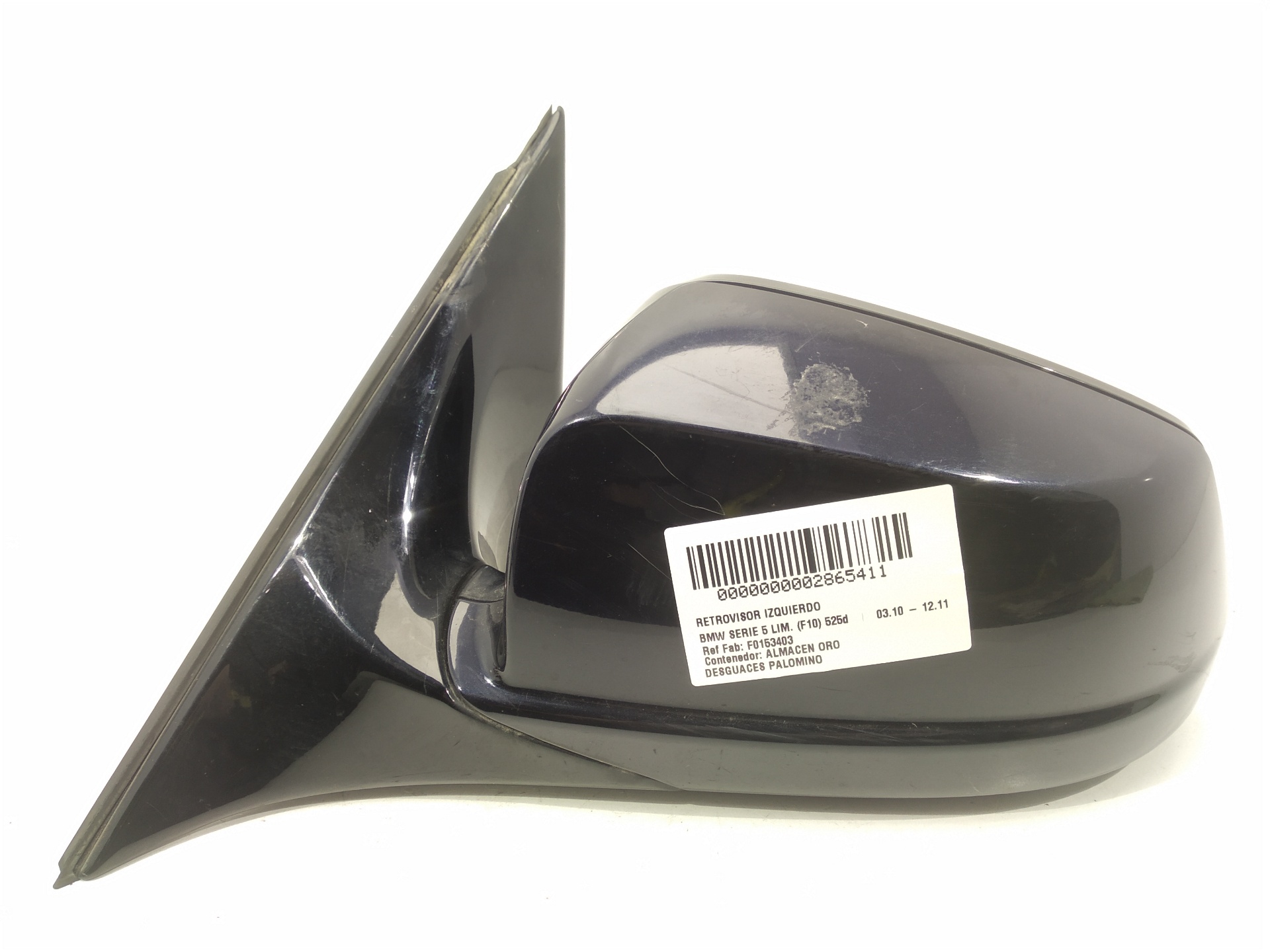 BMW 5 Series F10/F11 (2009-2017) Left Side Wing Mirror F0153403, F0153403, F0153403 24512610