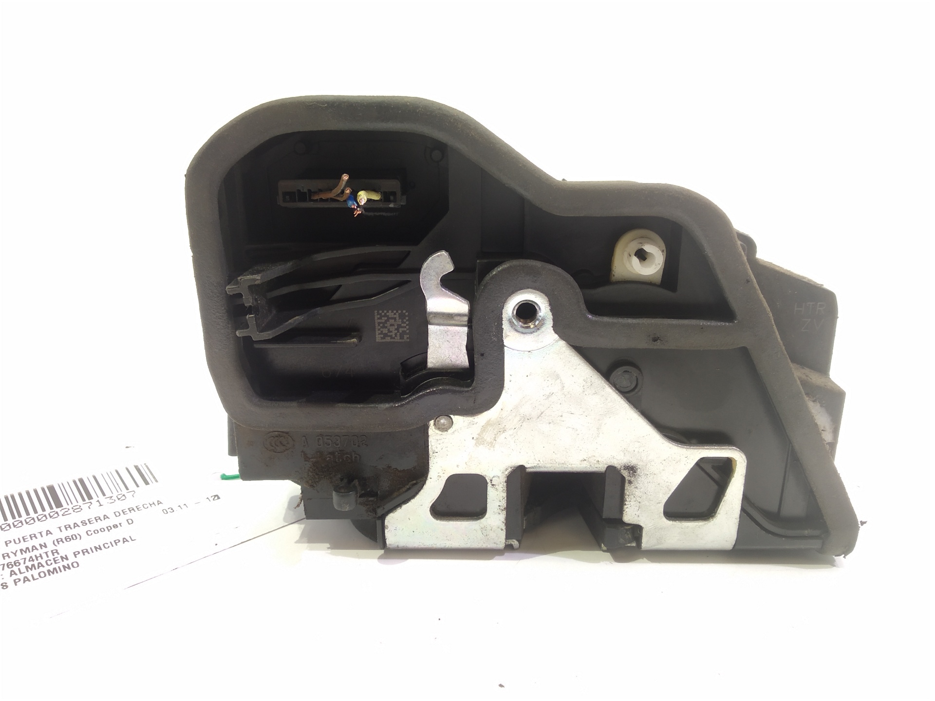 MINI Clubman R55 (2007-2014) Rear Right Door Lock 7276674HTR,7276674HTR,7276674HTR 24515341