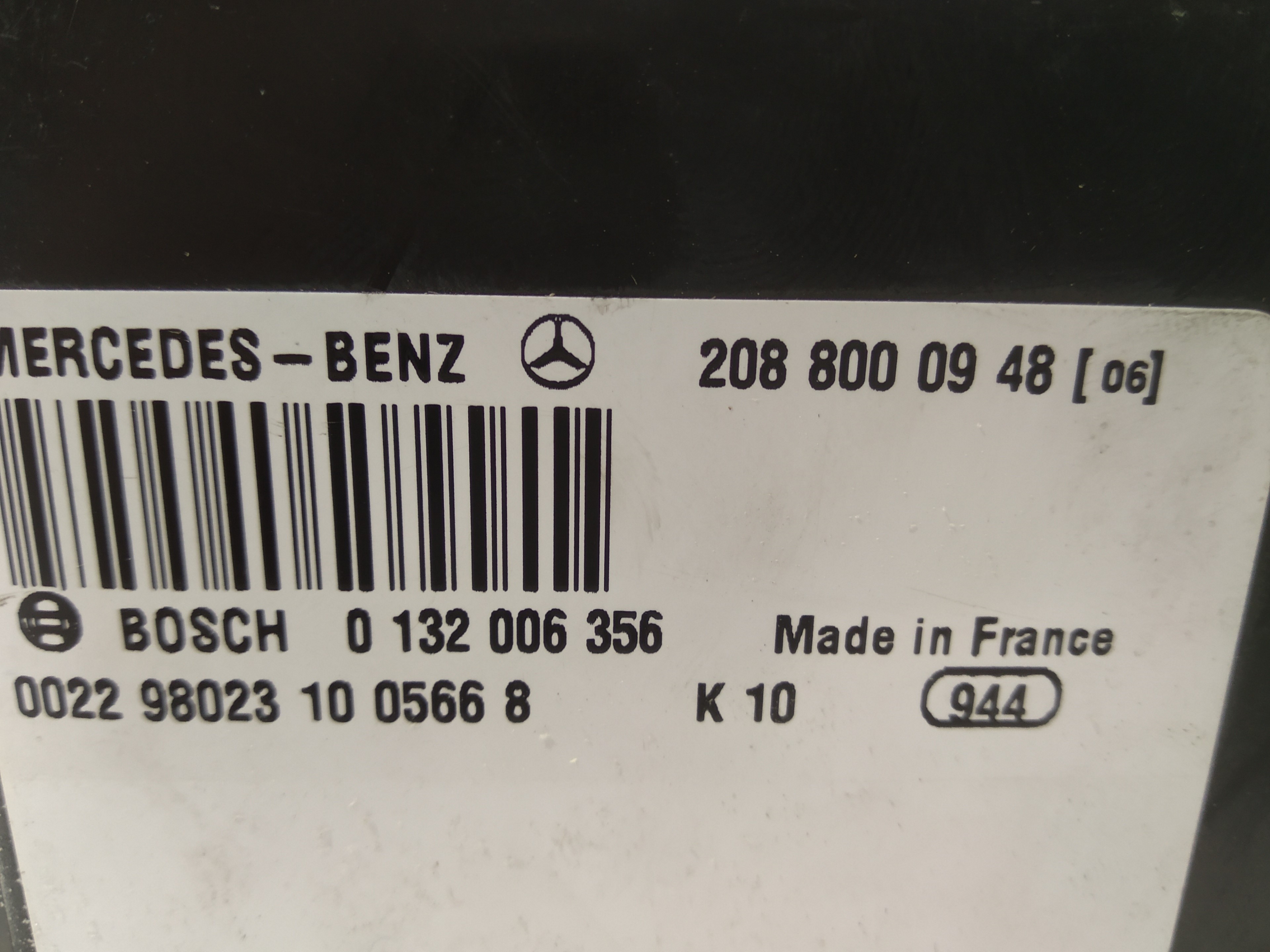 MERCEDES-BENZ CLK AMG GTR C297 (1997-1999) Annan del 2088000948 25298481