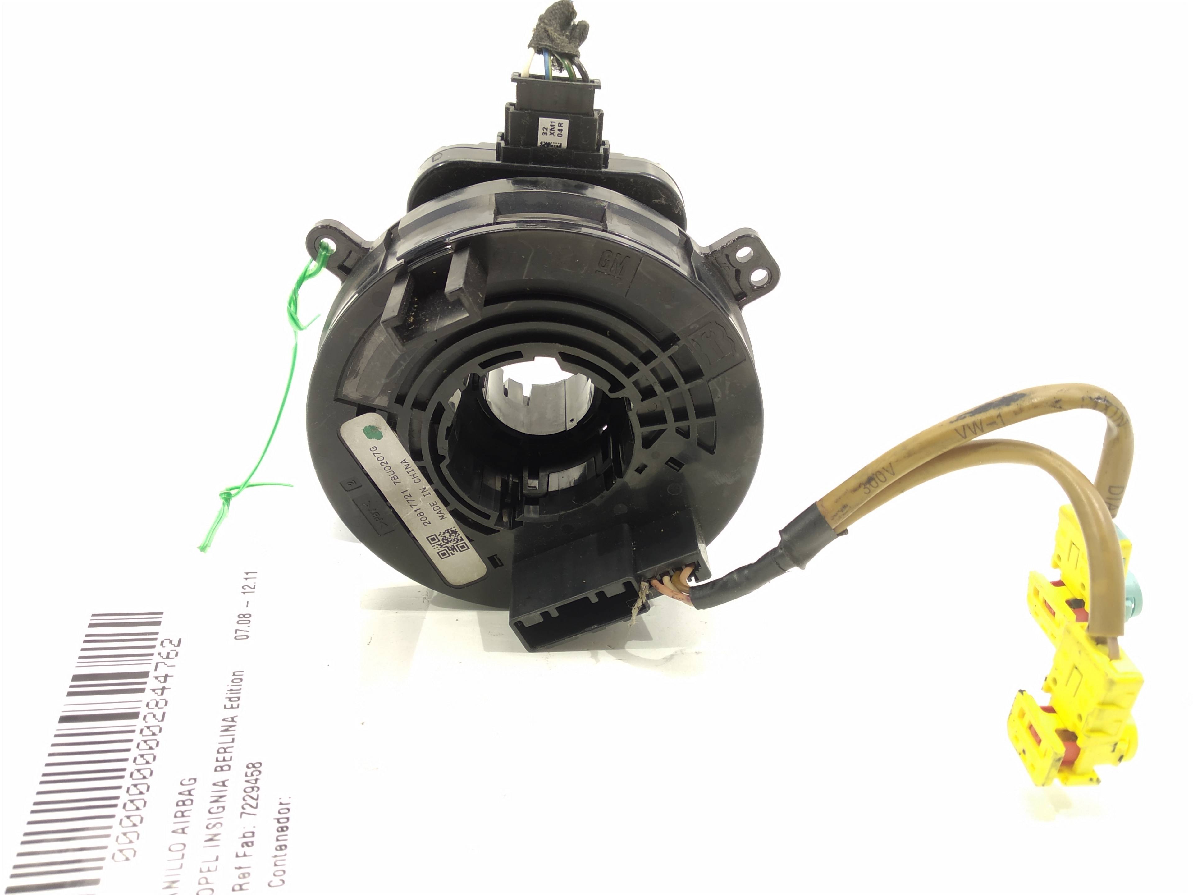 OPEL Insignia A (2008-2016) Steering Wheel Slip Ring Squib 7229458, 7229458 19332737