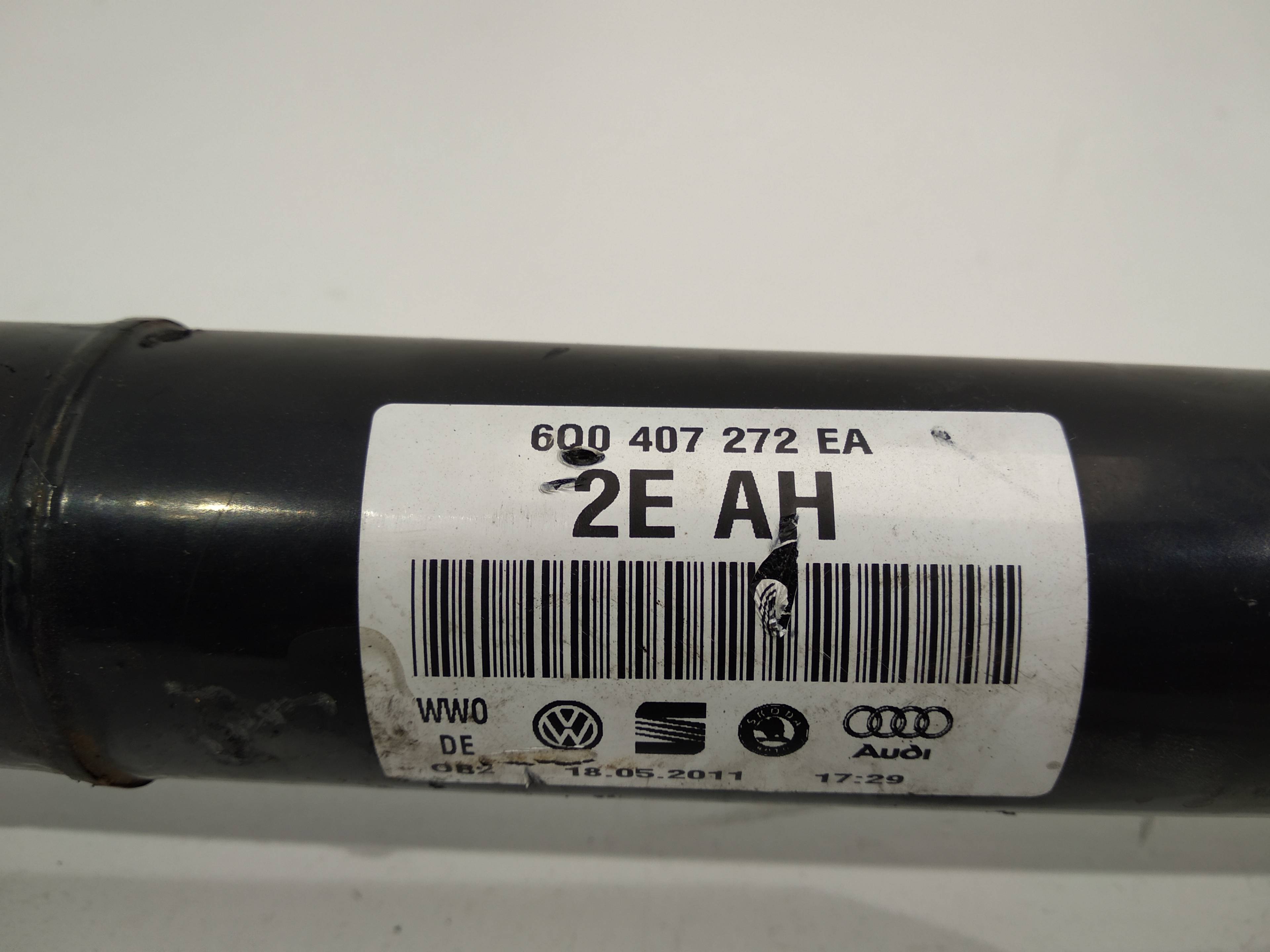 SKODA Fabia 2 generation  (2010-2014) Front Right Driveshaft 6Q0407272EA, 6Q0407272EA, 6Q0407272EA 19311200