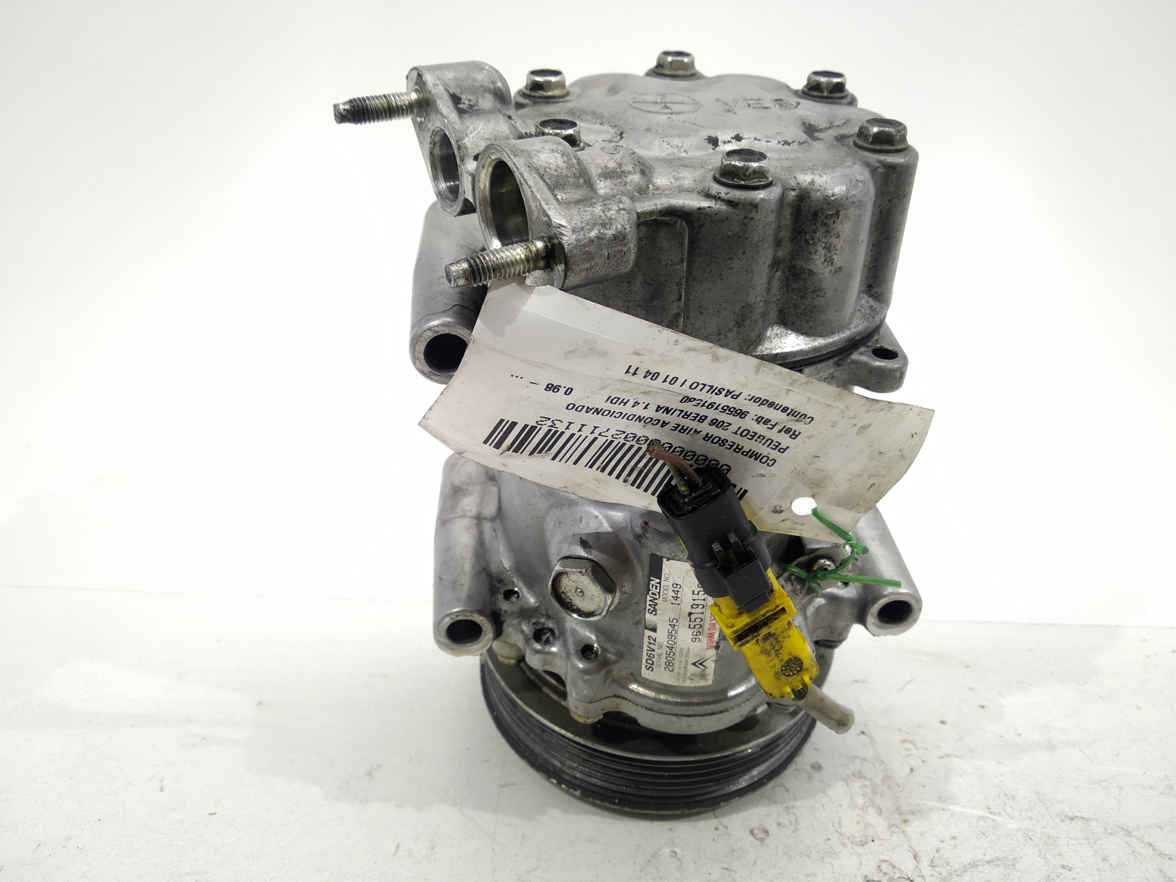 RENAULT 206 1 generation (1998-2009) Hасос кондиционера 1449 19204464