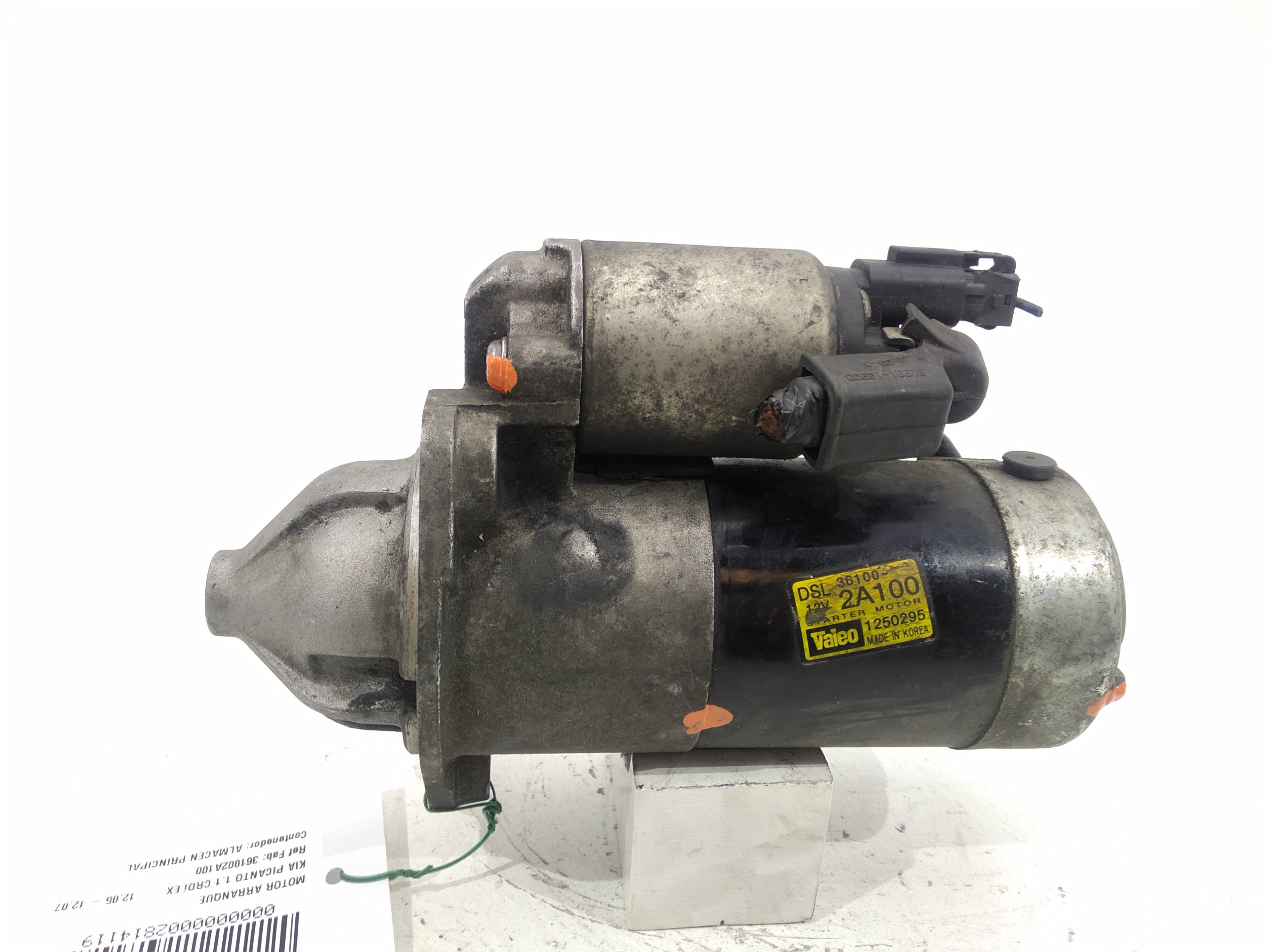 KIA Picanto 1 generation (2004-2011) Starter auto 361002A100, 361002A100 19310068