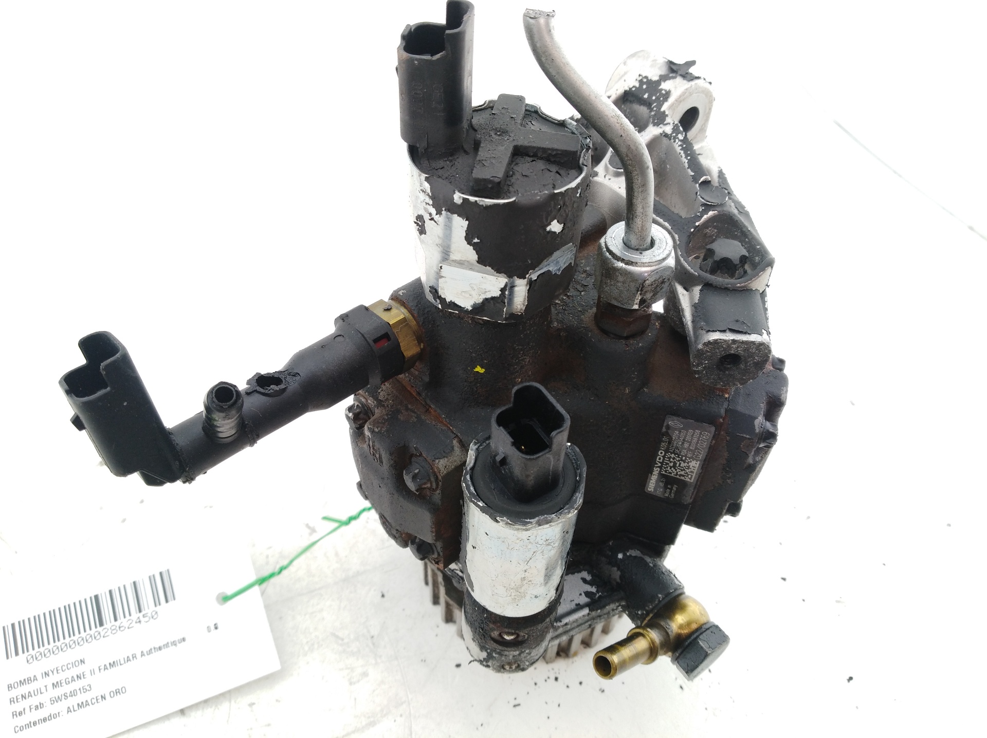 RENAULT Megane 3 generation (2008-2020) High Pressure Fuel Pump 5WS40153, 5WS40153, 5WS40153 24667536