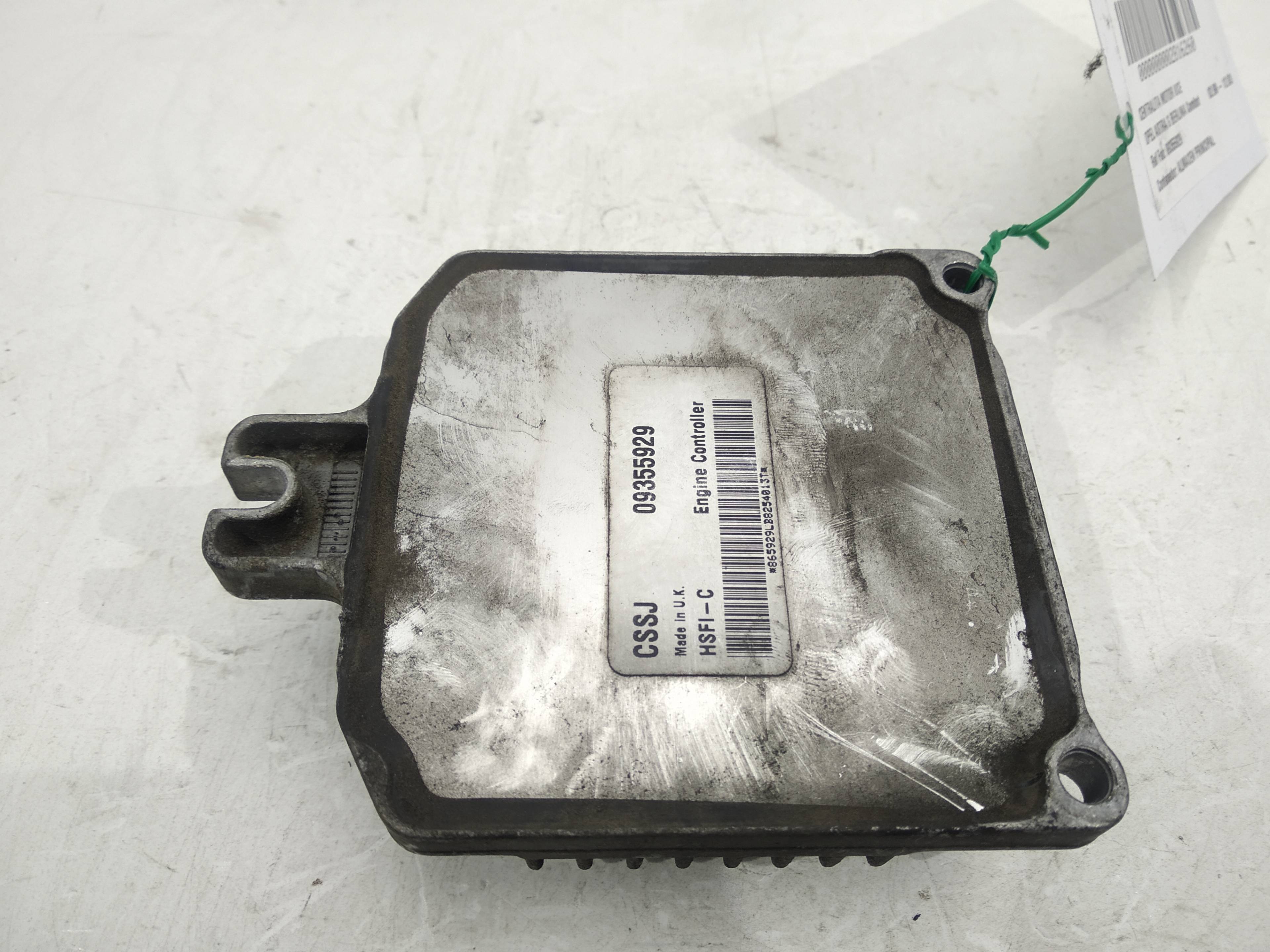 OPEL Astra H (2004-2014) Engine Control Unit ECU 09355929,09355929 19312146