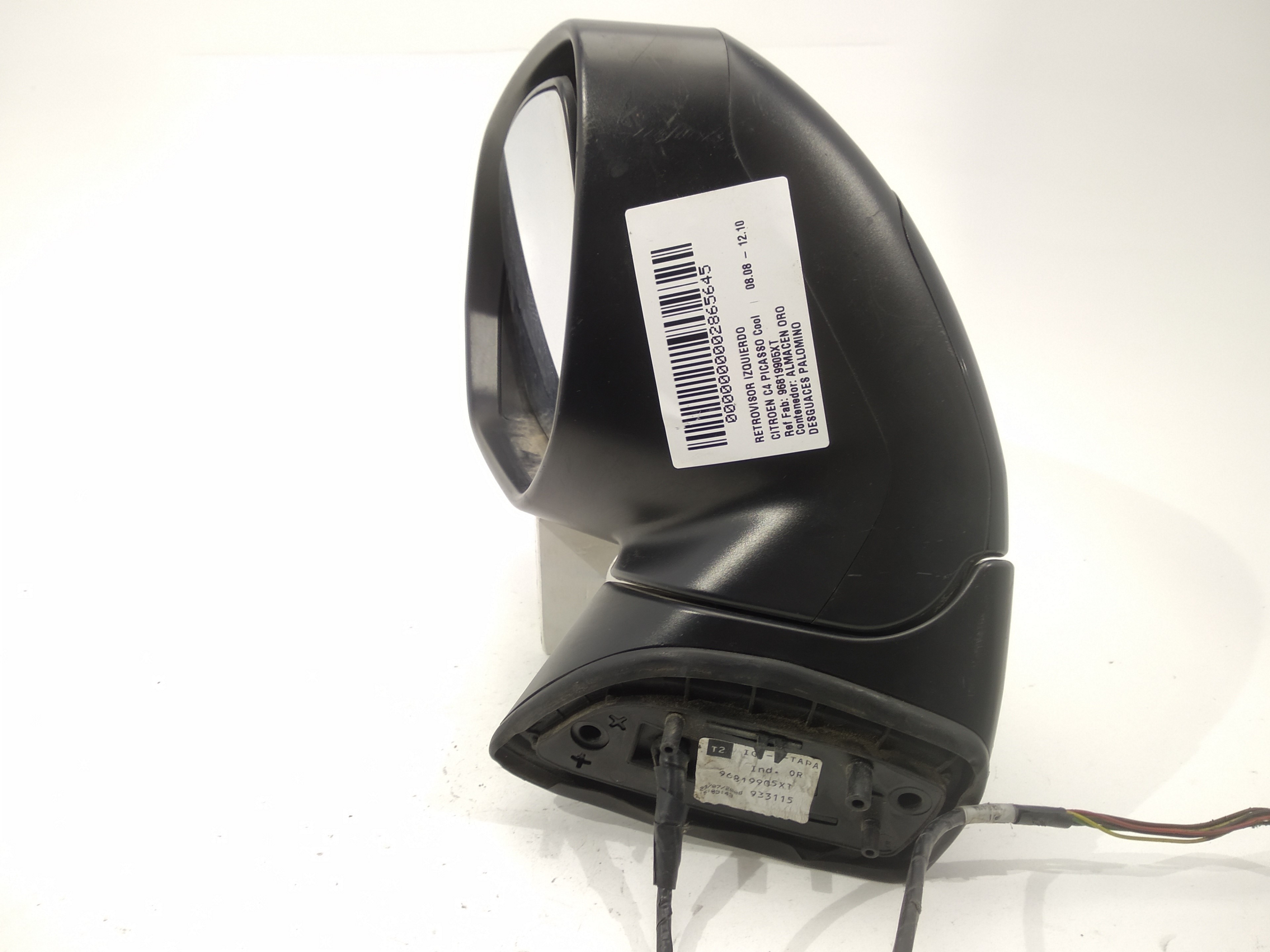 CITROËN C4 Picasso 1 generation (2006-2013) Left Side Wing Mirror 96819905XT, 96819905XT, 96819905XT 24016323