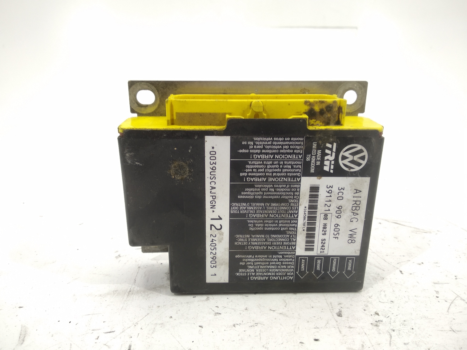 VOLKSWAGEN Passat B6 (2005-2010) SRS Control Unit 3C0909605F,3C0909605F,3C0909605F 23666013