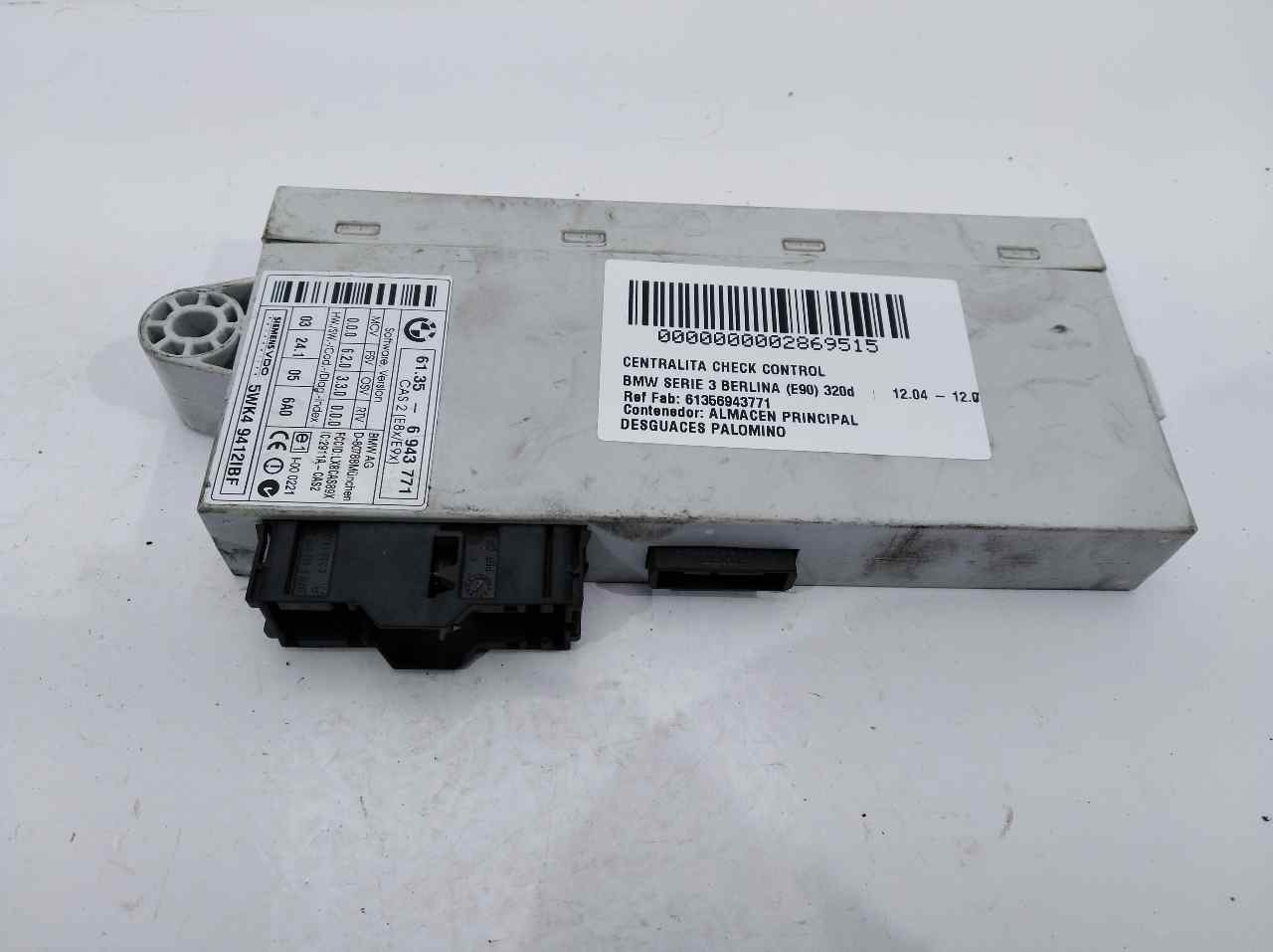 BMW 3 Series E90/E91/E92/E93 (2004-2013) Other Control Units 61356943771,61356943771,61356943771 24514286