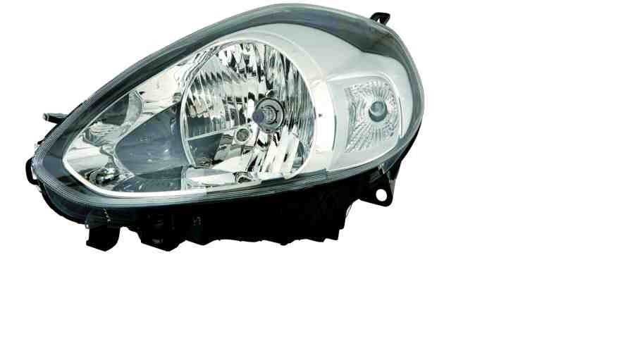 FIAT Grande Punto 1 generation (2006-2008) Front Left Headlight 101.09591002 25297455