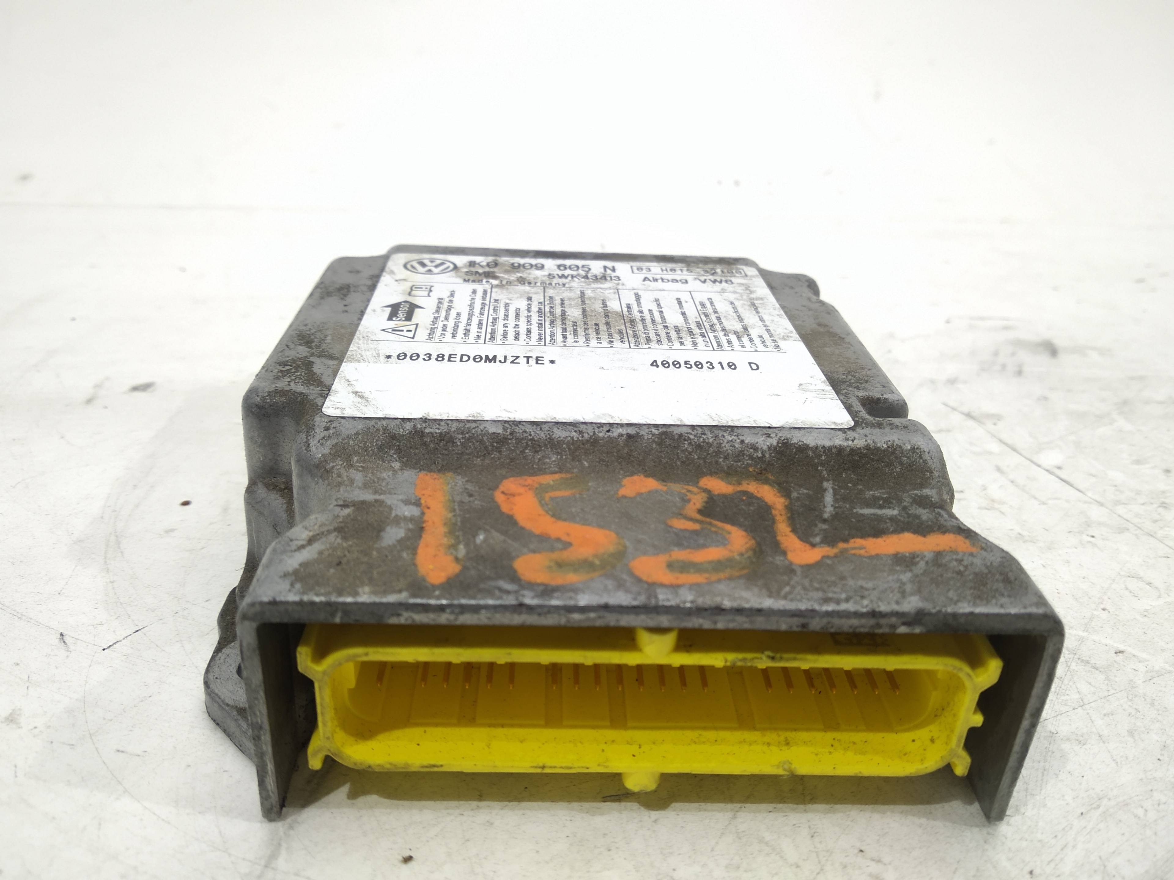 SEAT Toledo 3 generation (2004-2010) SRS Control Unit 1K0909605N, 1K0909605N 19319424