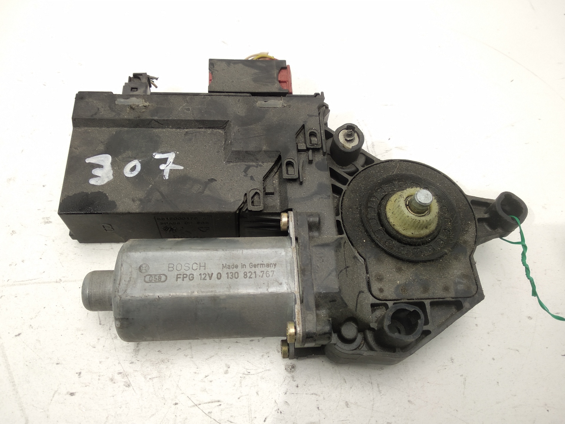 PEUGEOT 307 1 generation (2001-2008) Front Left Door Window Regulator Motor 9634457580,9634457580,9634457580 24512498