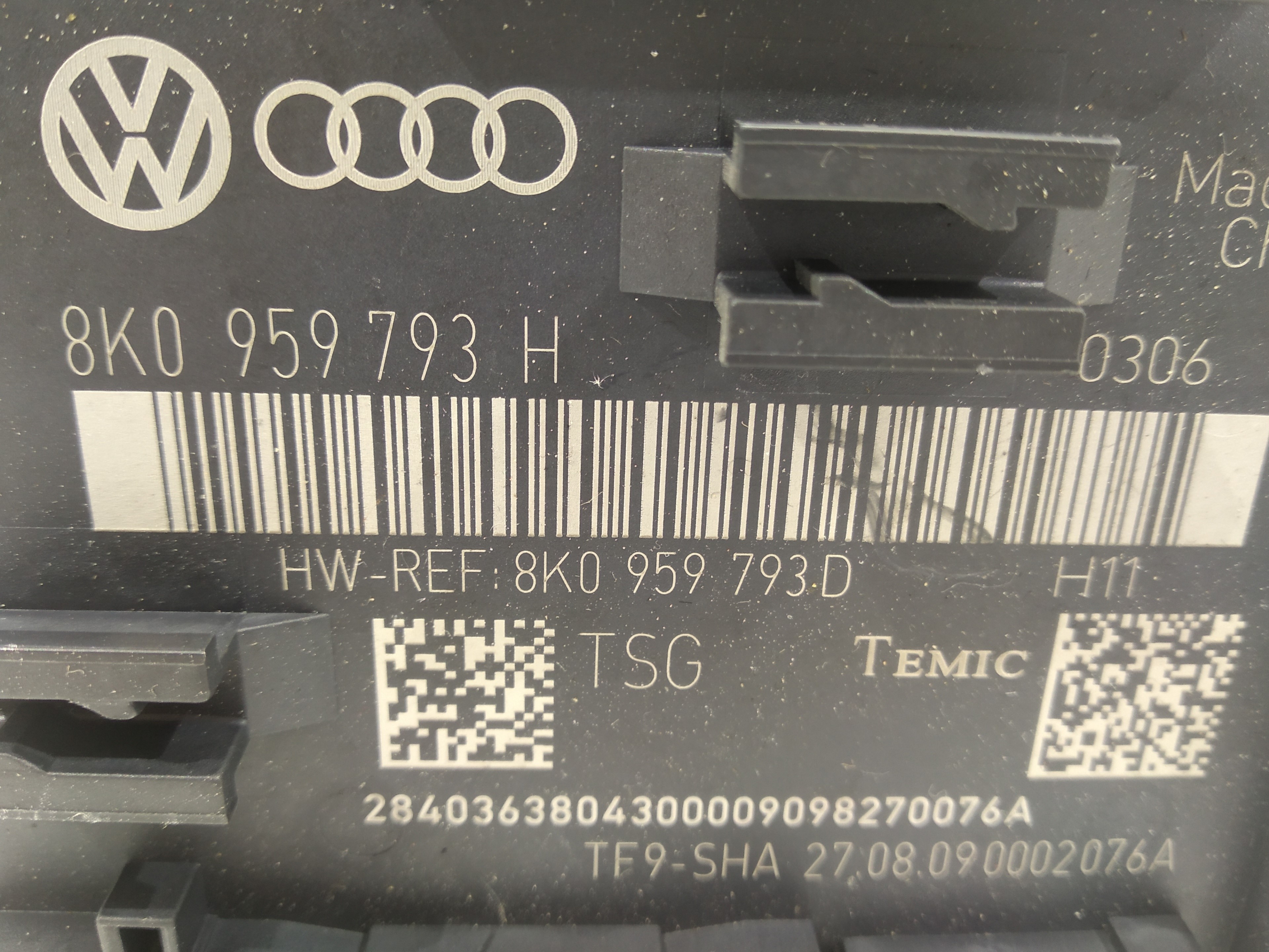 AUDI A5 8T (2007-2016) Other Control Units 8K0959793H 25298469