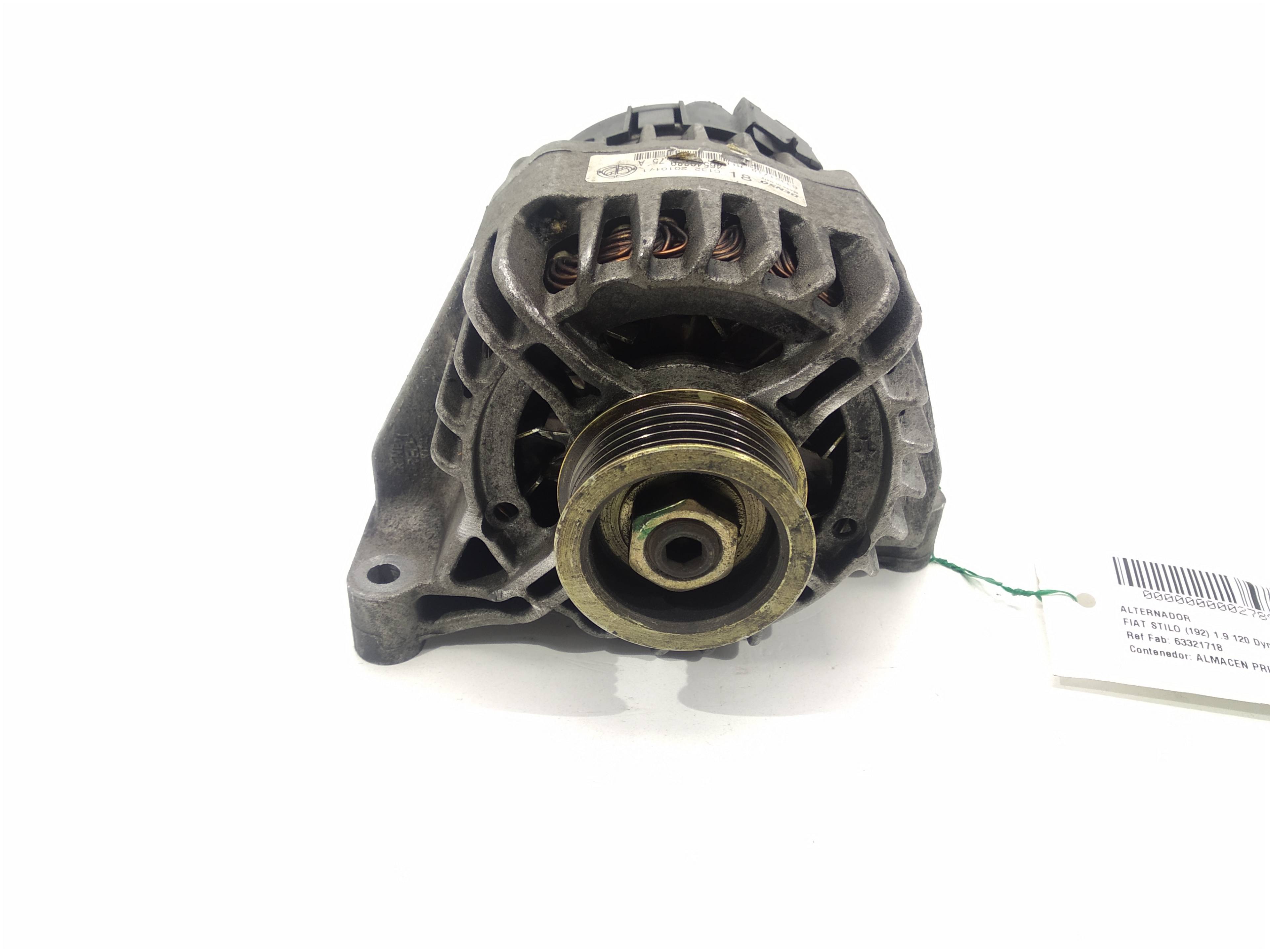 FIAT Stilo 1 generation (2001-2010) Generatorius 63321718,63321718 19291439