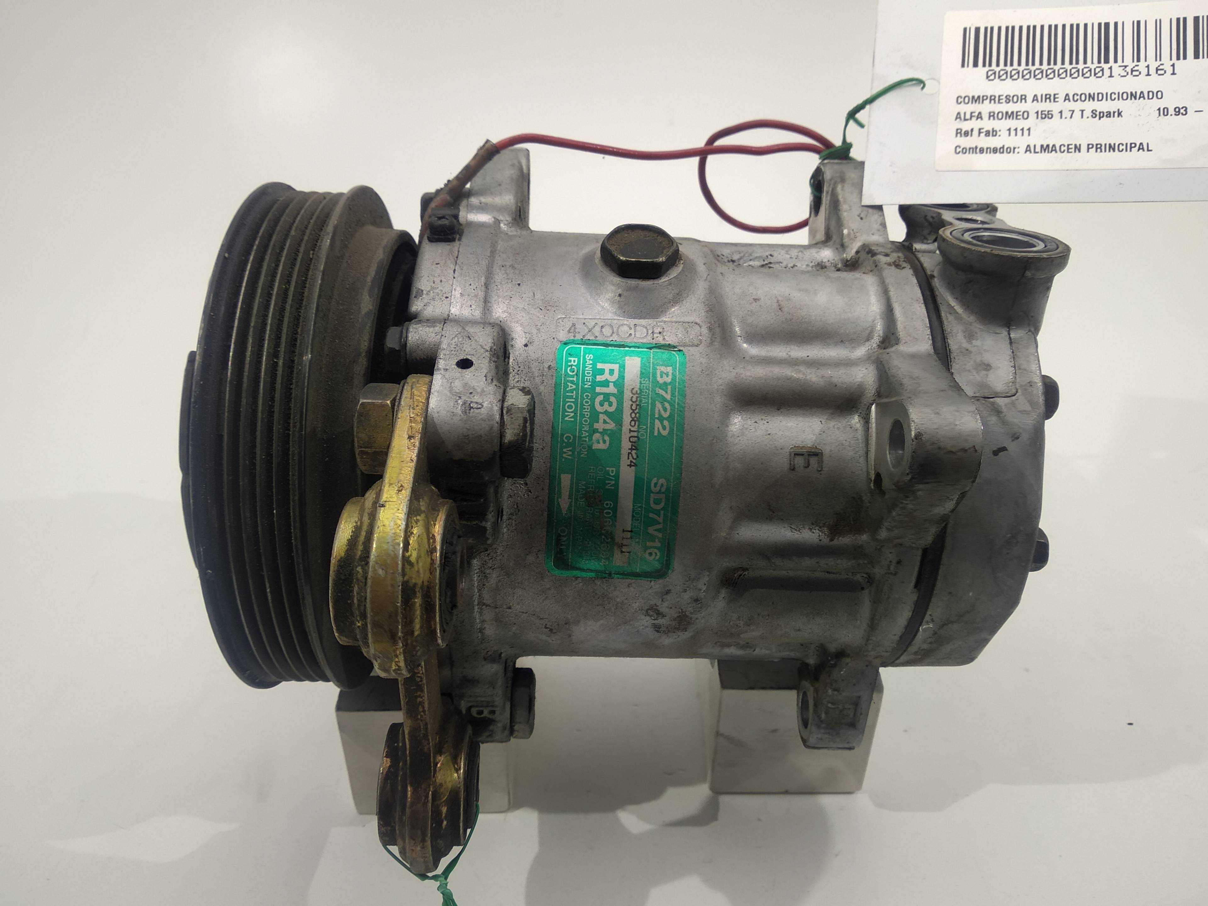 ALFA ROMEO 155 167 (1992-1997) Air Condition Pump 1111 18883439
