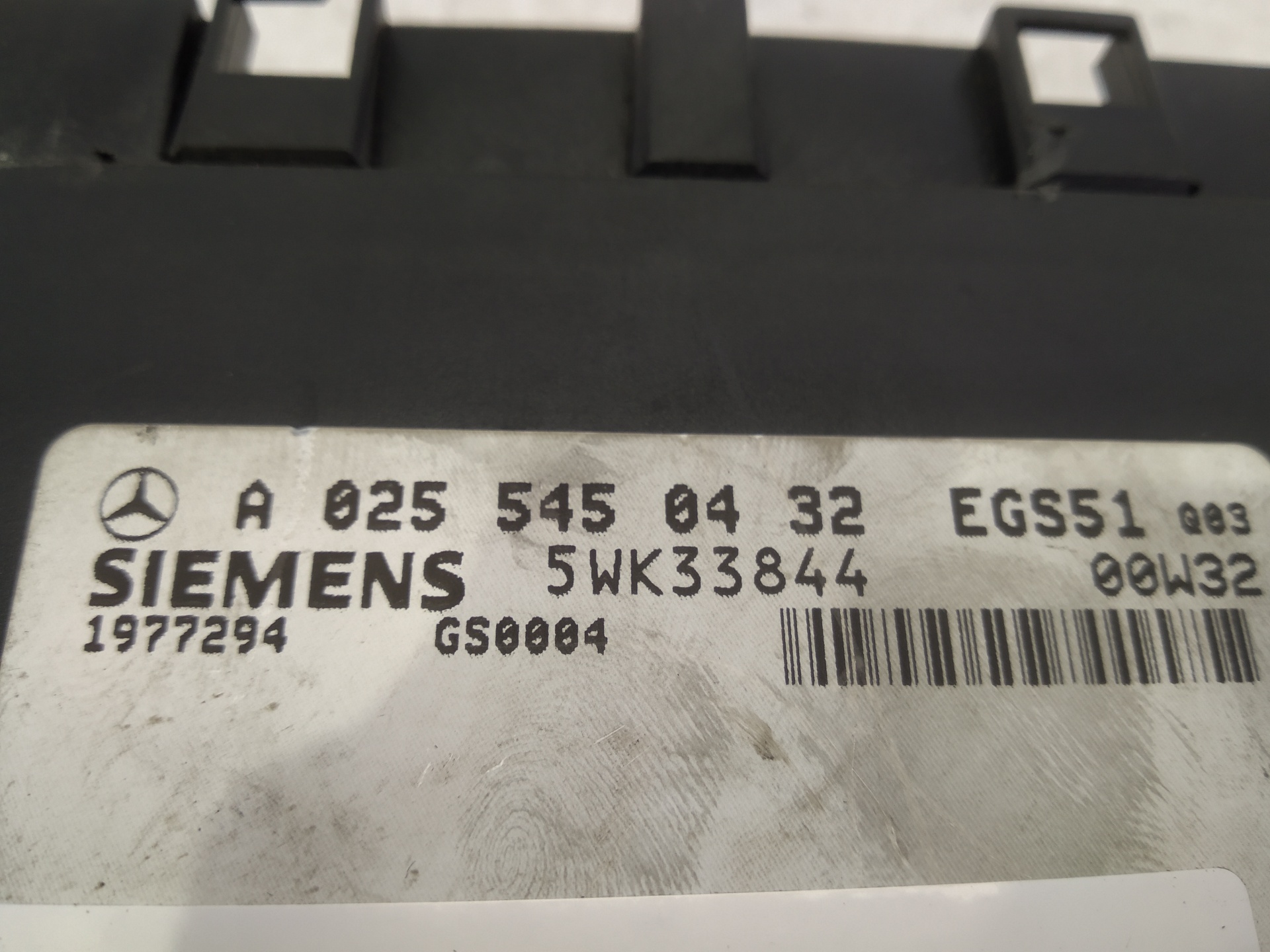 MERCEDES-BENZ E-Class W210 (1995-2002) Блок управления коробки передач A0255450432 25304564