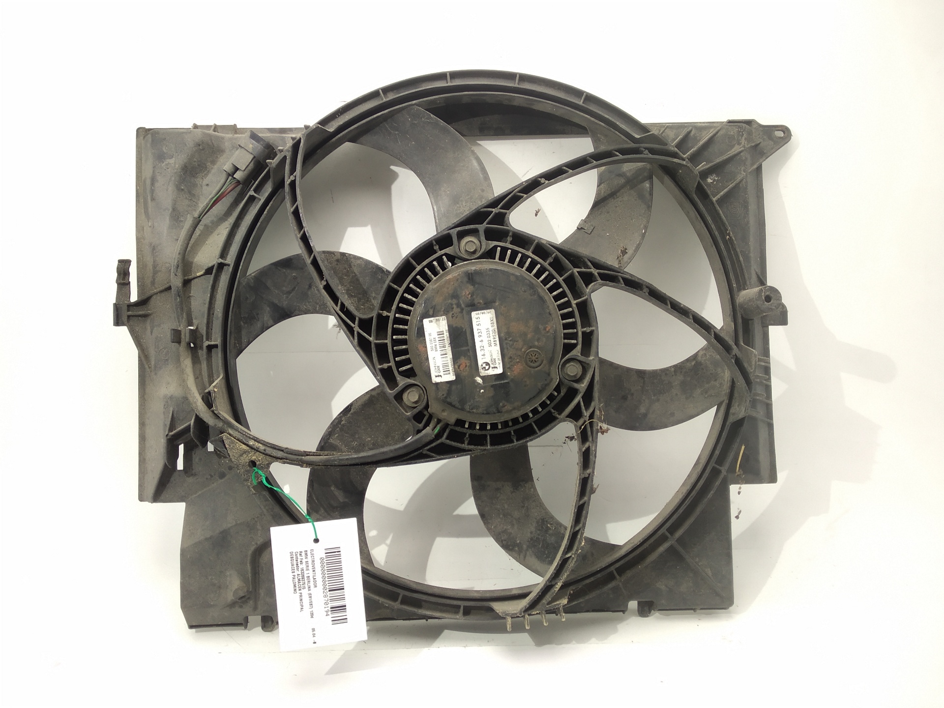 BMW 1 Series F20/F21 (2011-2020) Ventilateur diffuseur 16326937515 25300311