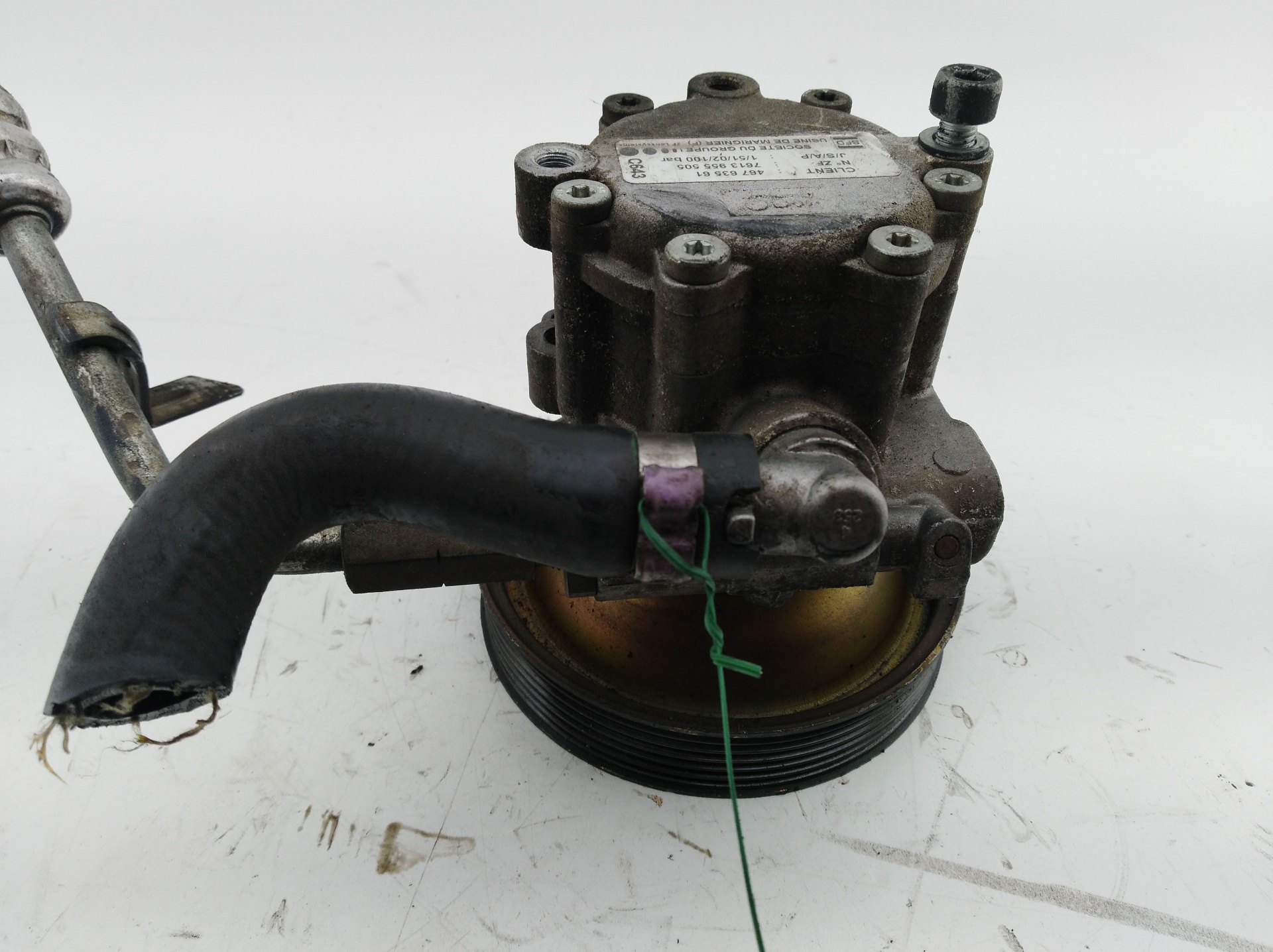 ALFA ROMEO 147 2 generation (2004-2010) Power Steering Pump 46763561, 46763561, 46763561 24665558