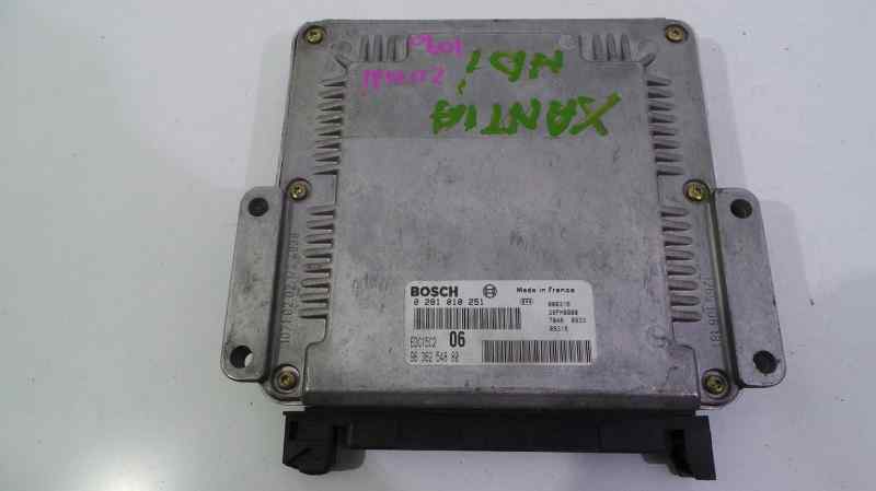 CITROËN Xantia X1 (1993-1998) Motorkontrollenhet ECU 0281010251, 0281010251, 0281010251 19103479