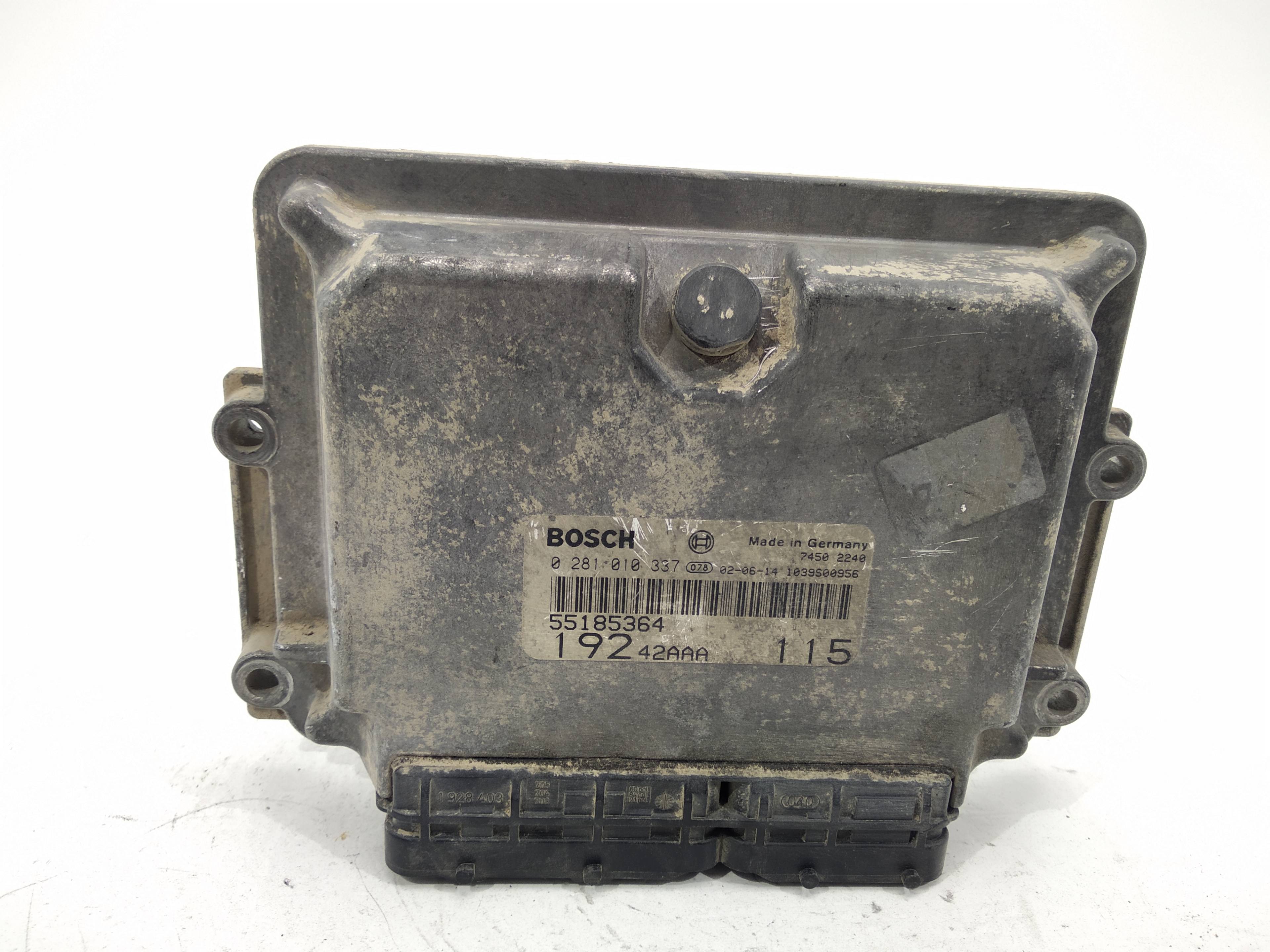 FIAT Stilo 1 generation (2001-2010) Engine Control Unit ECU 55185364,55185364,55185364 19290101