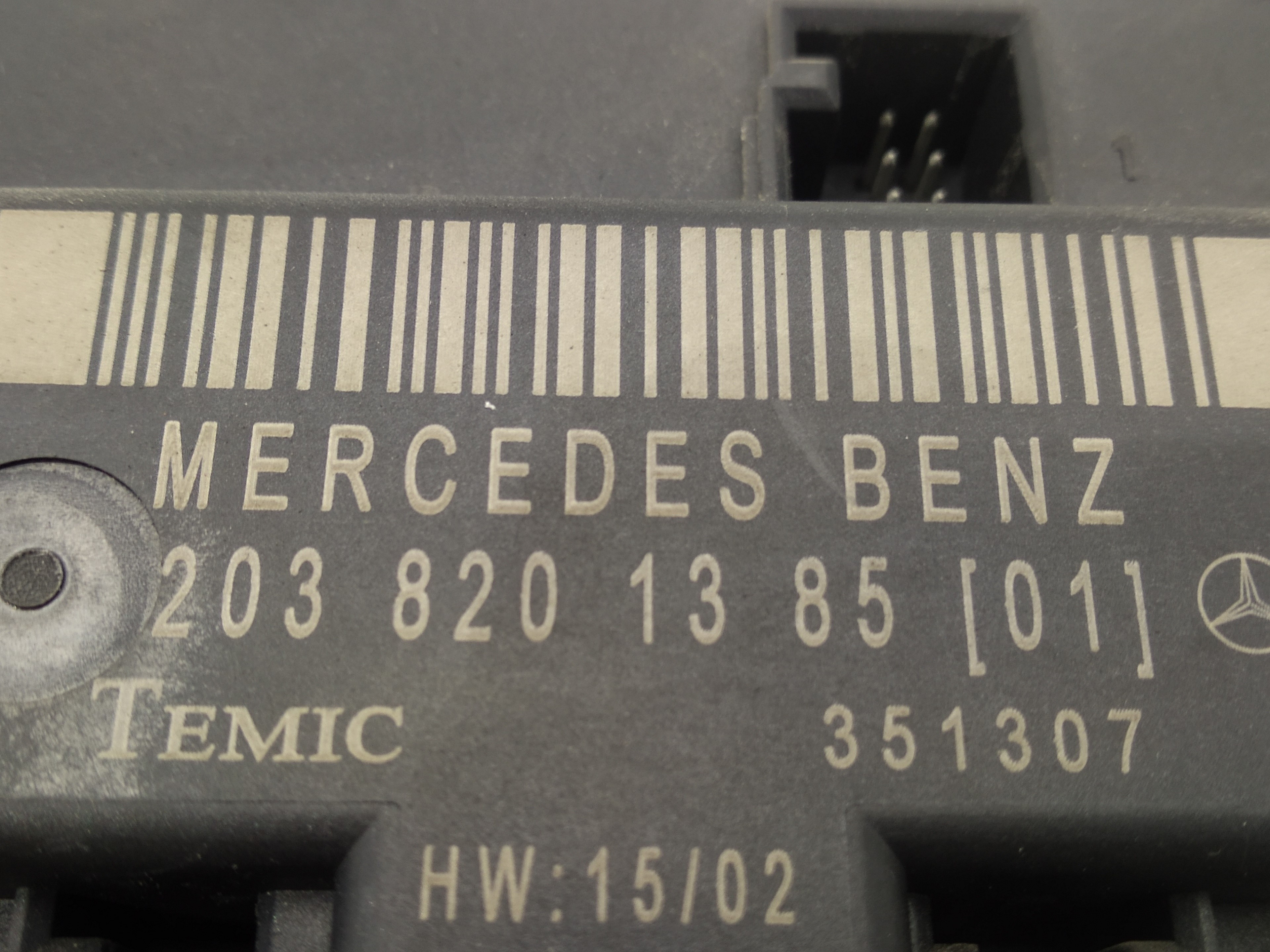 MERCEDES-BENZ C-Class W203/S203/CL203 (2000-2008) Other Control Units 2038201385, 2038201385, 2038201385 19346660