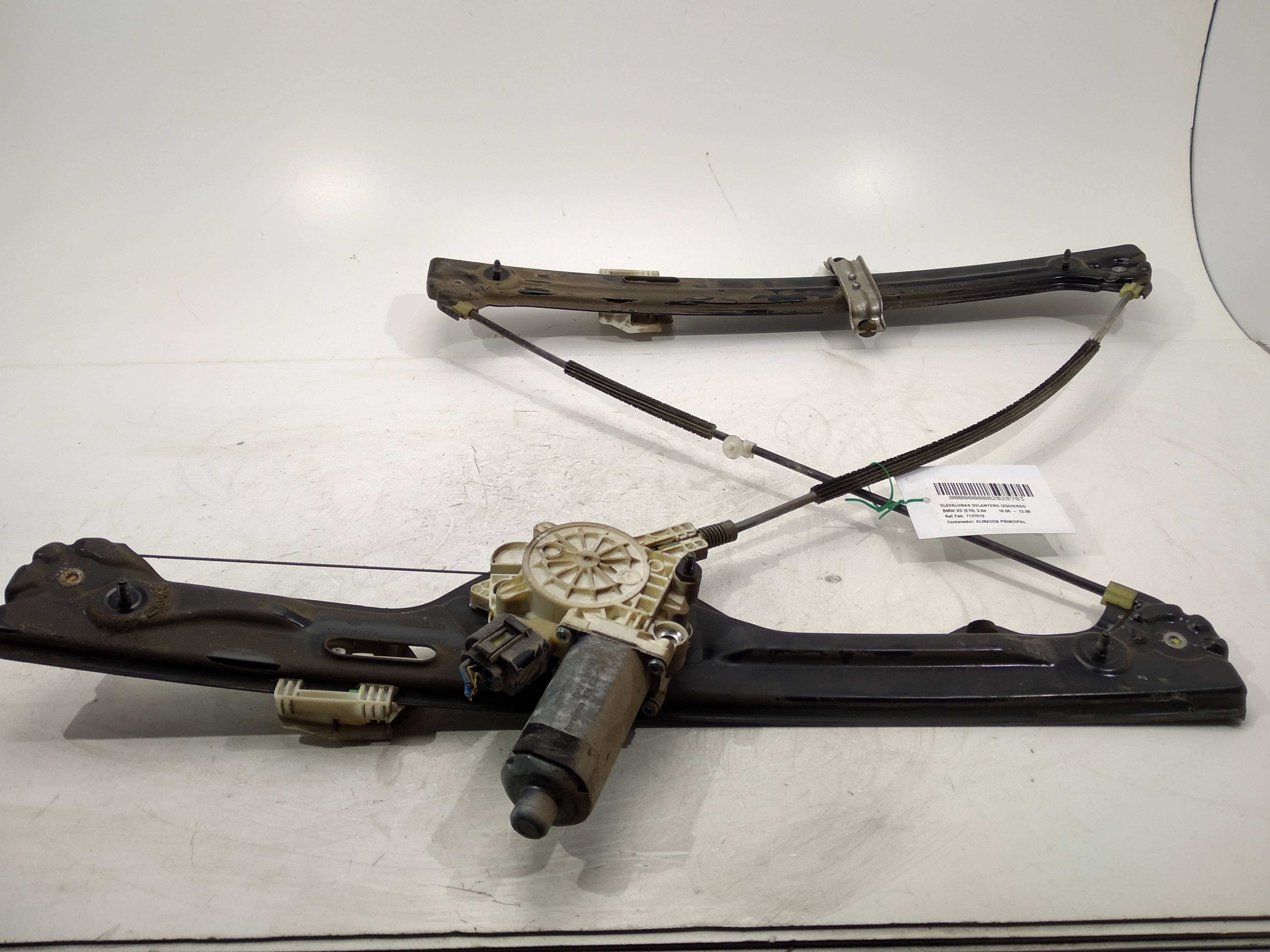 BMW X6 E71/E72 (2008-2012) Front Left Door Window Regulator 7137019, 7137019 19320429