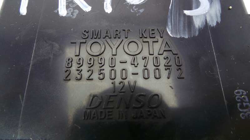 TOYOTA Prius 2 generation (XW20) (2003-2011) Andra styrenheter 8999047020, 8999047020 19205910