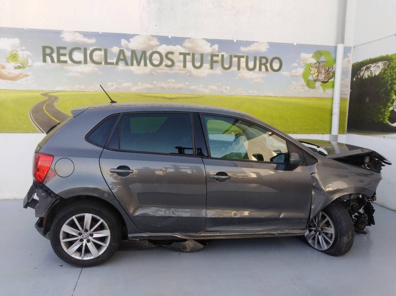 VOLKSWAGEN Polo 5 generation (2009-2017) Rétroviseur latéral droit 6C1857502C, 6C1857502C 19302657