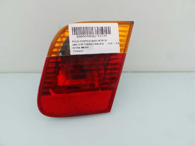 BMW 3 Series E46 (1997-2006) Rear Right Taillight Lamp 6907946, 6907946, 6907946 24664461